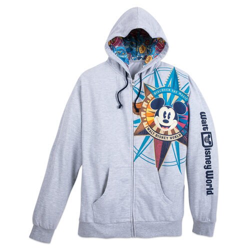 Mickey Mouse Compass Zip Hoodie for Adults - Walt Disney World | shopDisney
