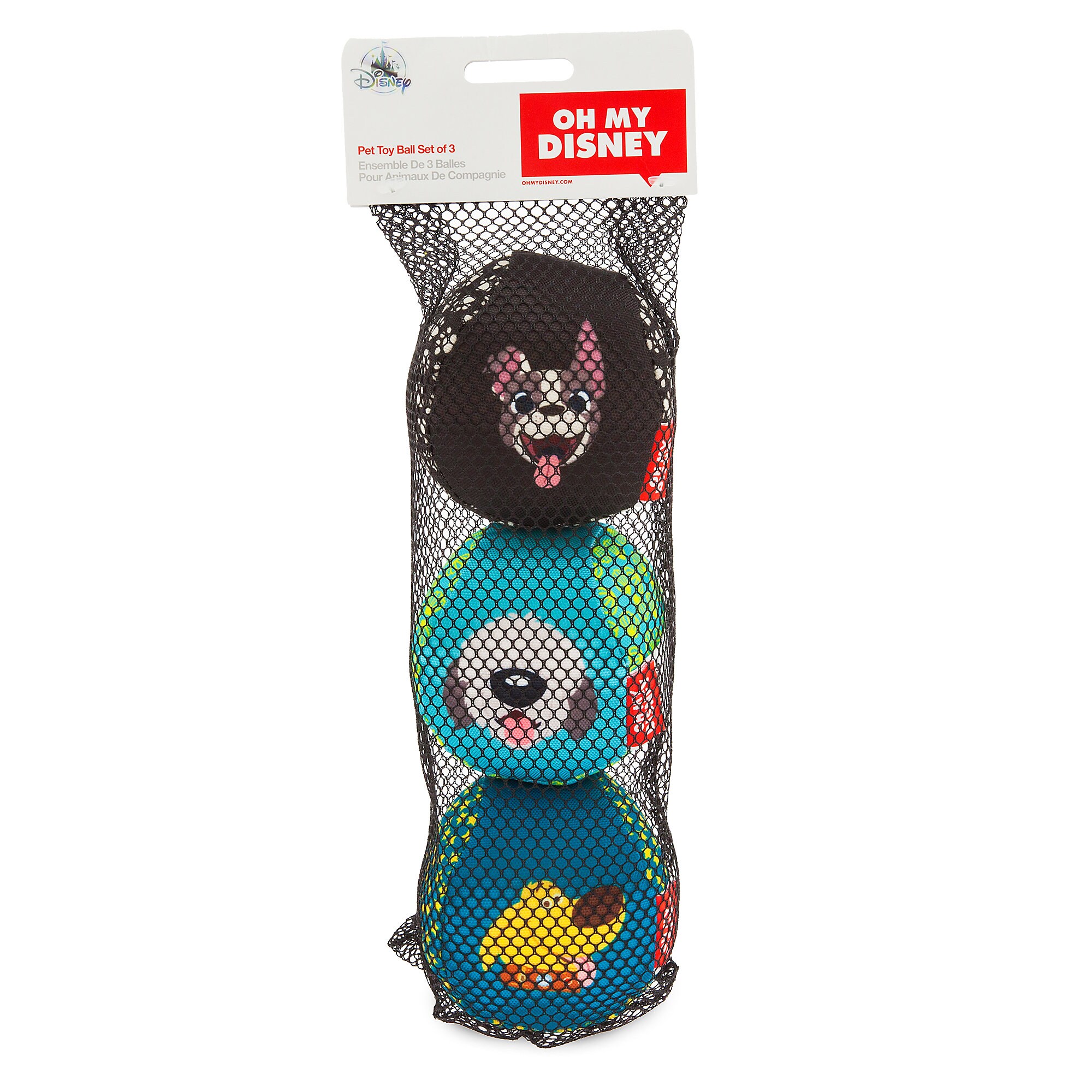 Disney Dogs Pet Toy Ball Set - Oh My Disney