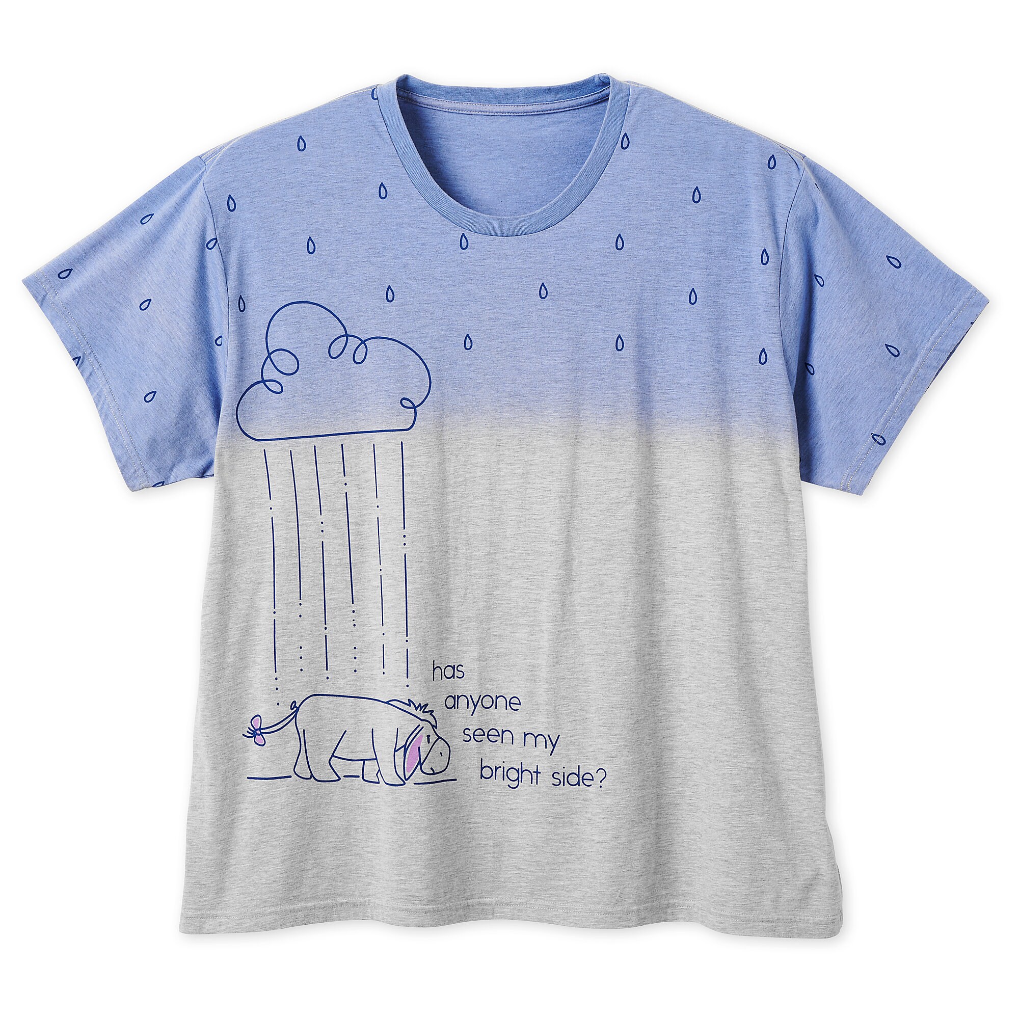 Eeyore ''Bright Side'' T-Shirt for Women - Extended Size
