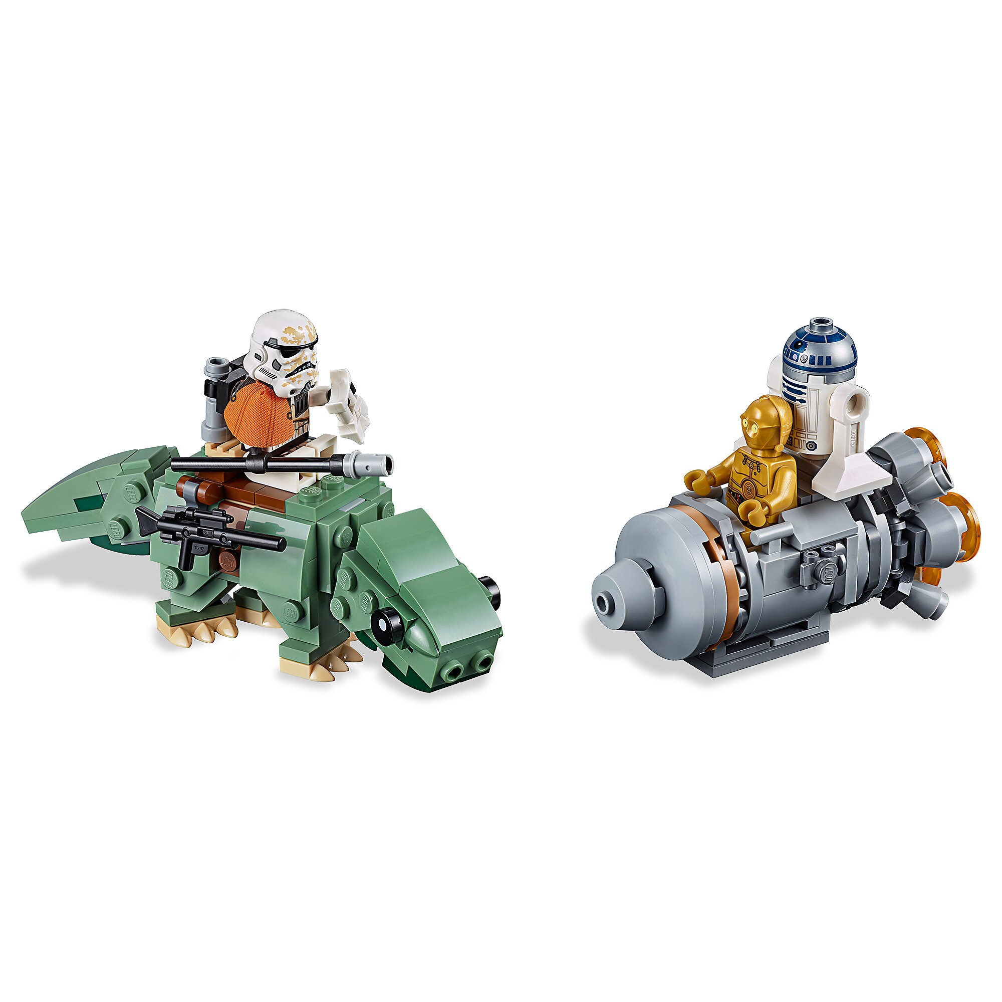 Escape Pod vs. Dewback Microfighters Playset by LEGO - Star Wars: A New Hope
