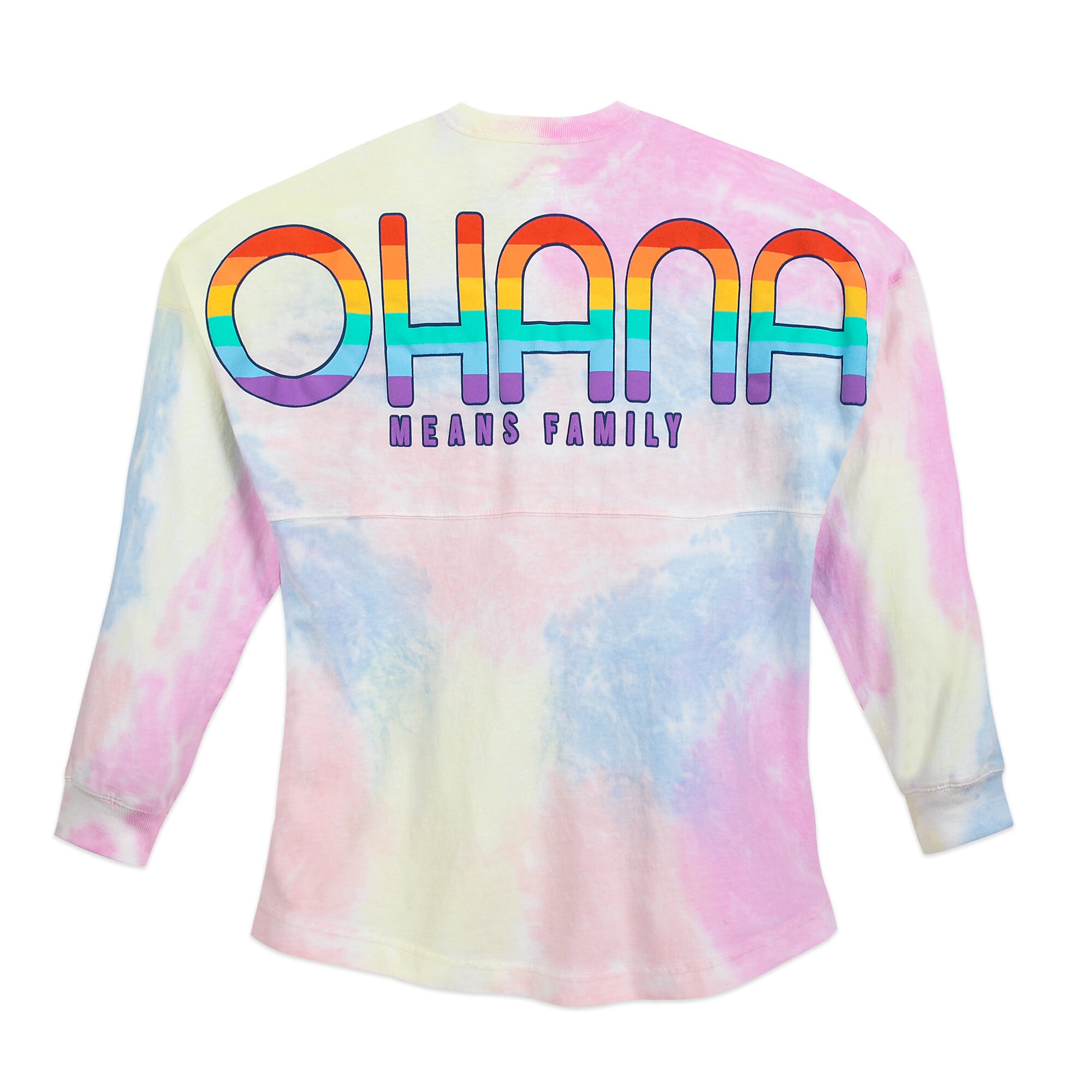 Stitch Tie-Dye Rainbow Spirit Jersey for Adults