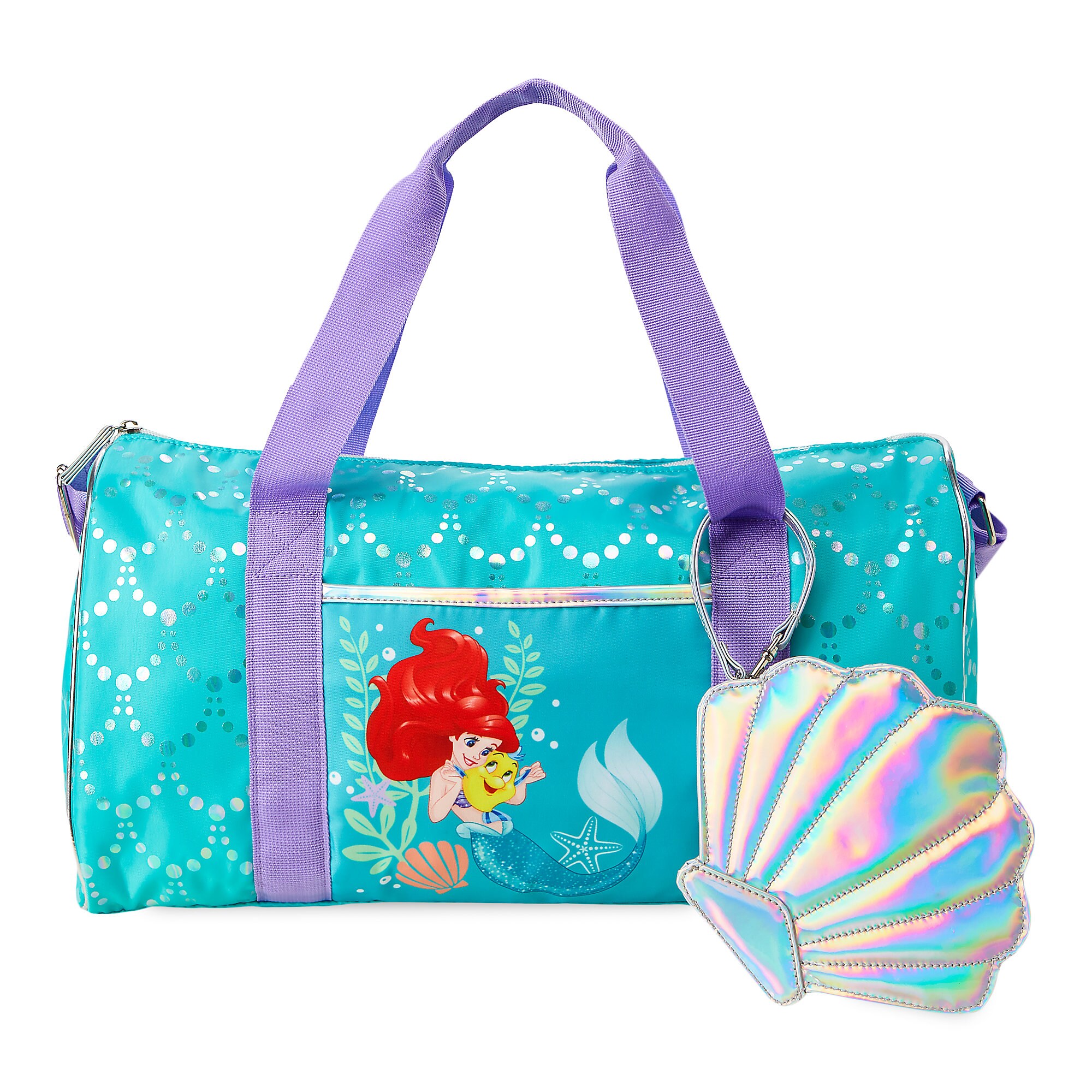 Ariel and Flounder Duffle Bag for Kids - The Little Mermaid