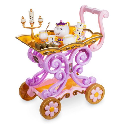 Beauty and the Beast ''Be Our Guest'' Singing Tea Cart Play Set