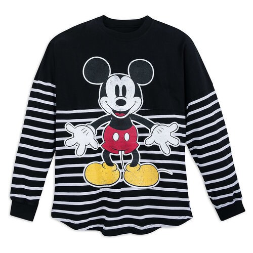 Mickey Mouse Striped Spirit Jersey for Adults | shopDisney