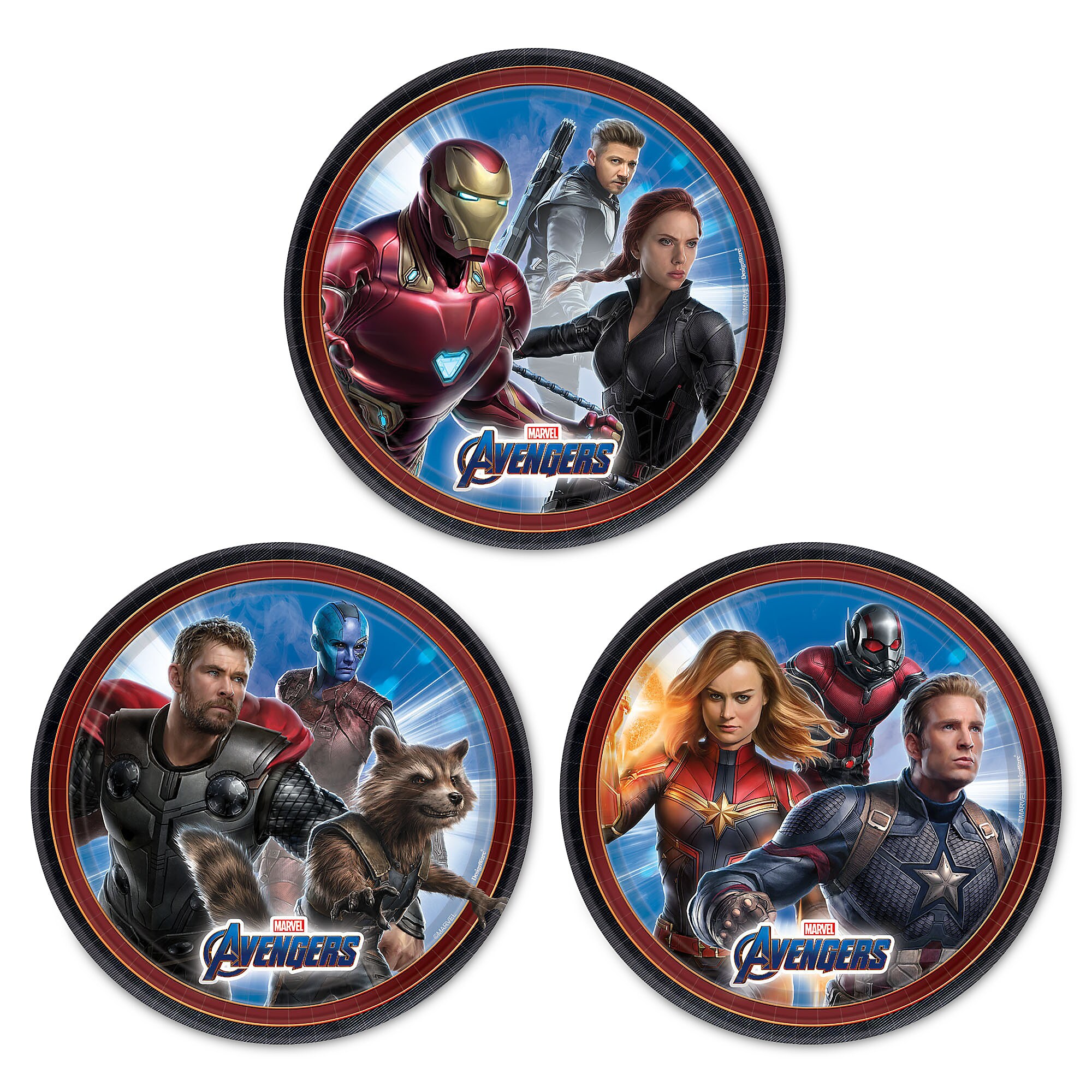 Marvel's Avengers: Endgame Dessert Plates