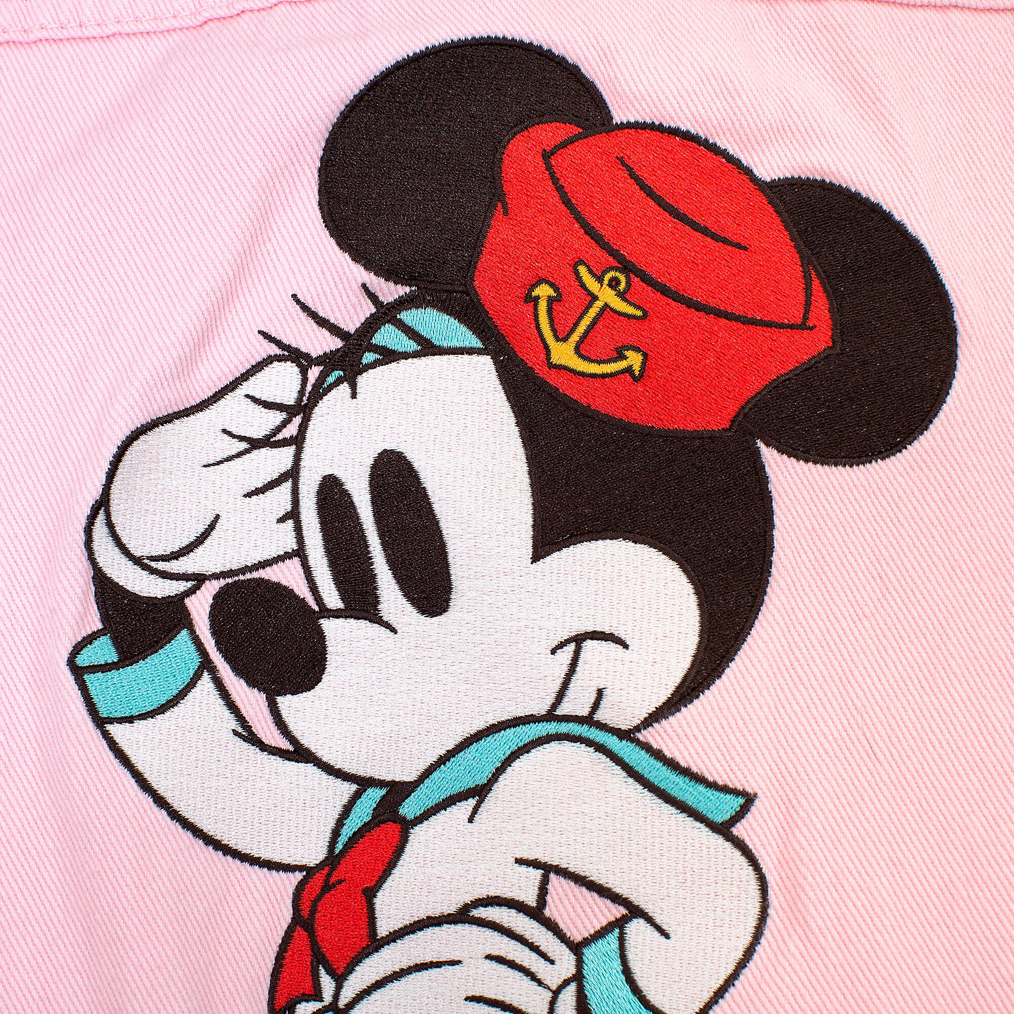 Minnie Mouse Sailor Denim Jacket for Women by Cakeworthy