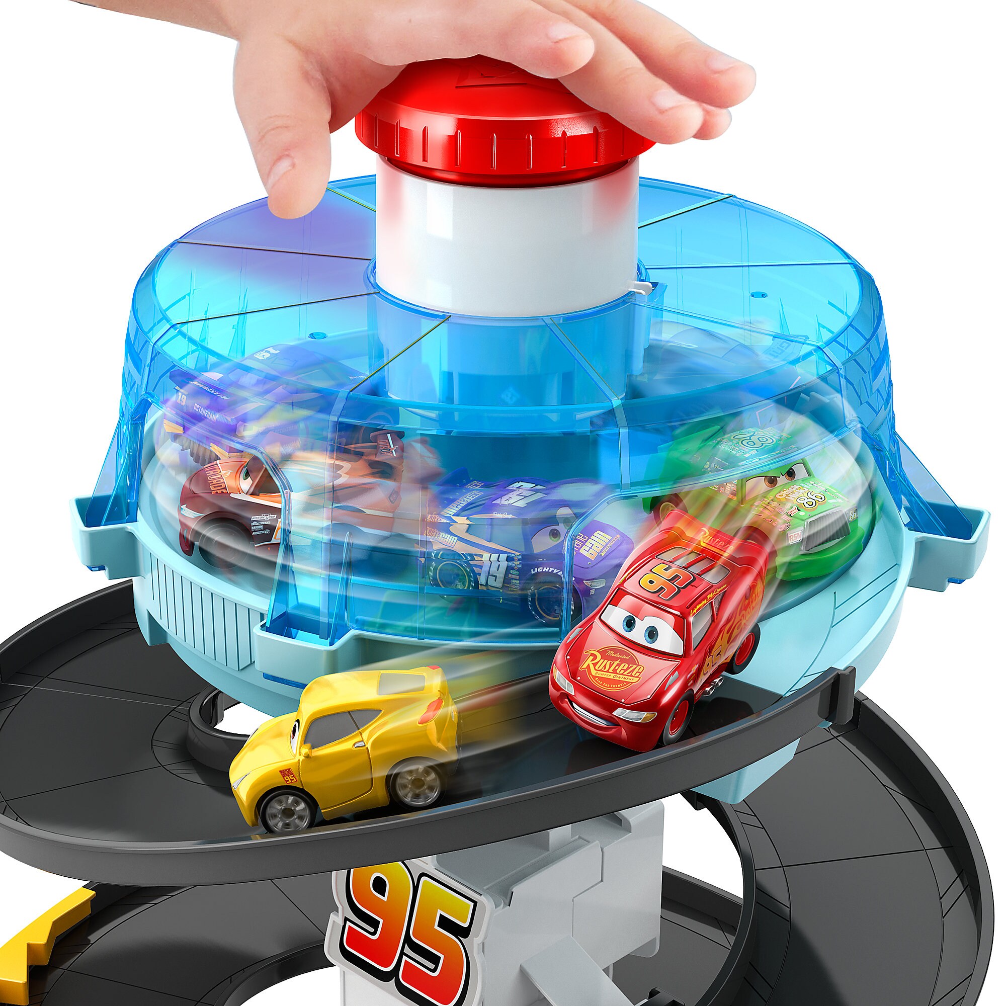 Cars Rust-Eze Spinning Raceway Playset