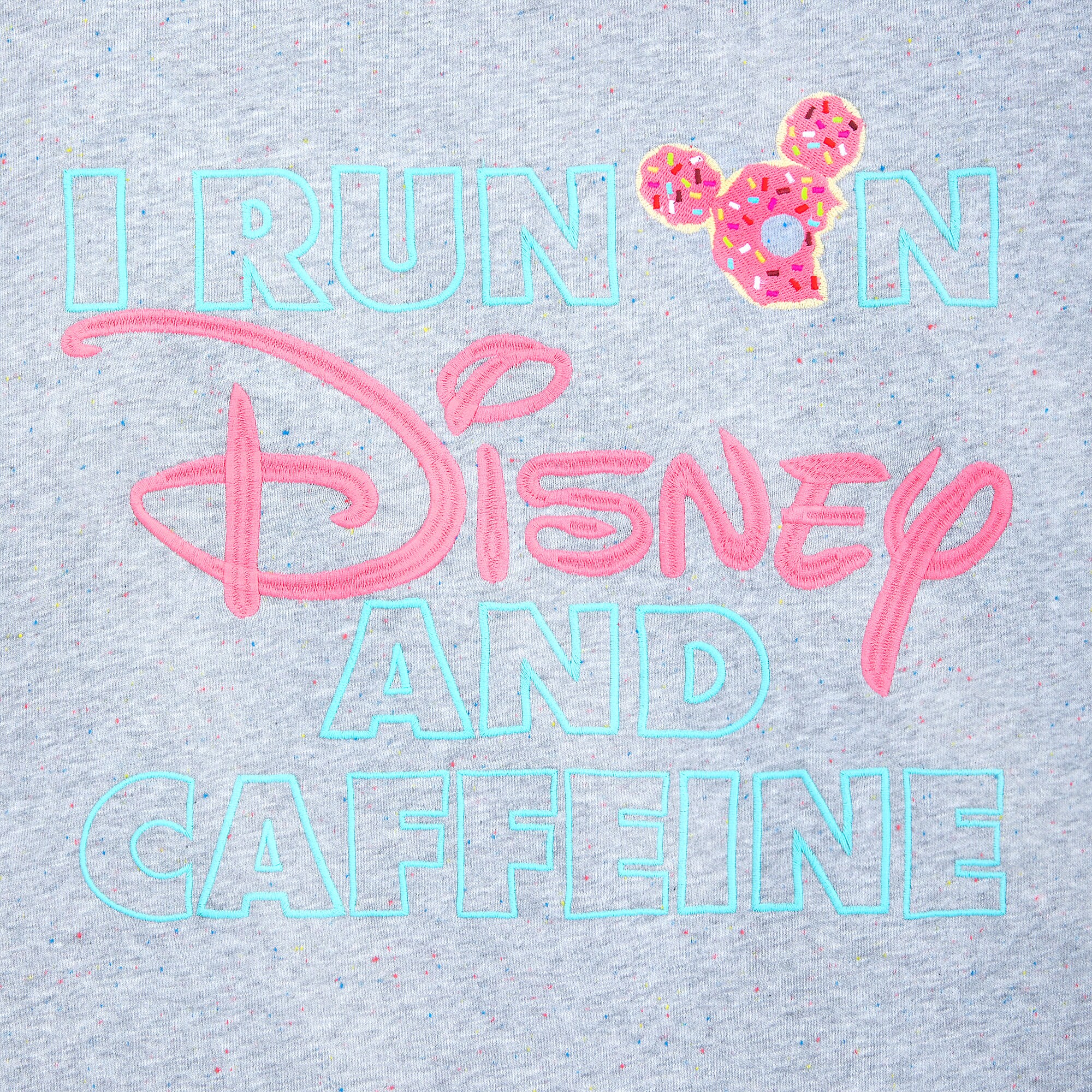 Mickey Mouse ''Disney and Caffeine Pullover'' Sweatshirt for Women
