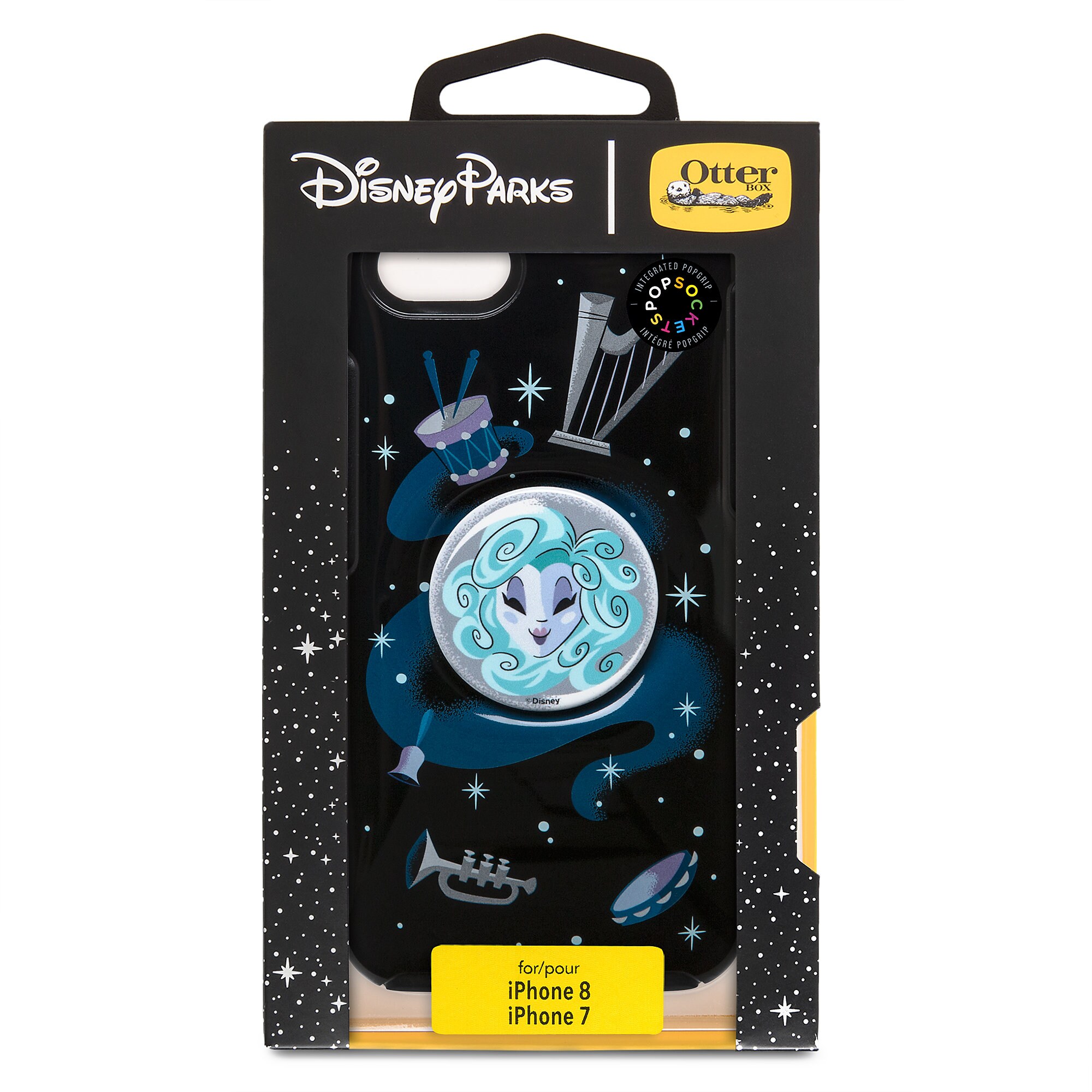 Madame Leota OtterBox iPhone 8/7 Case with PopSockets PopGrip - The Haunted Mansion