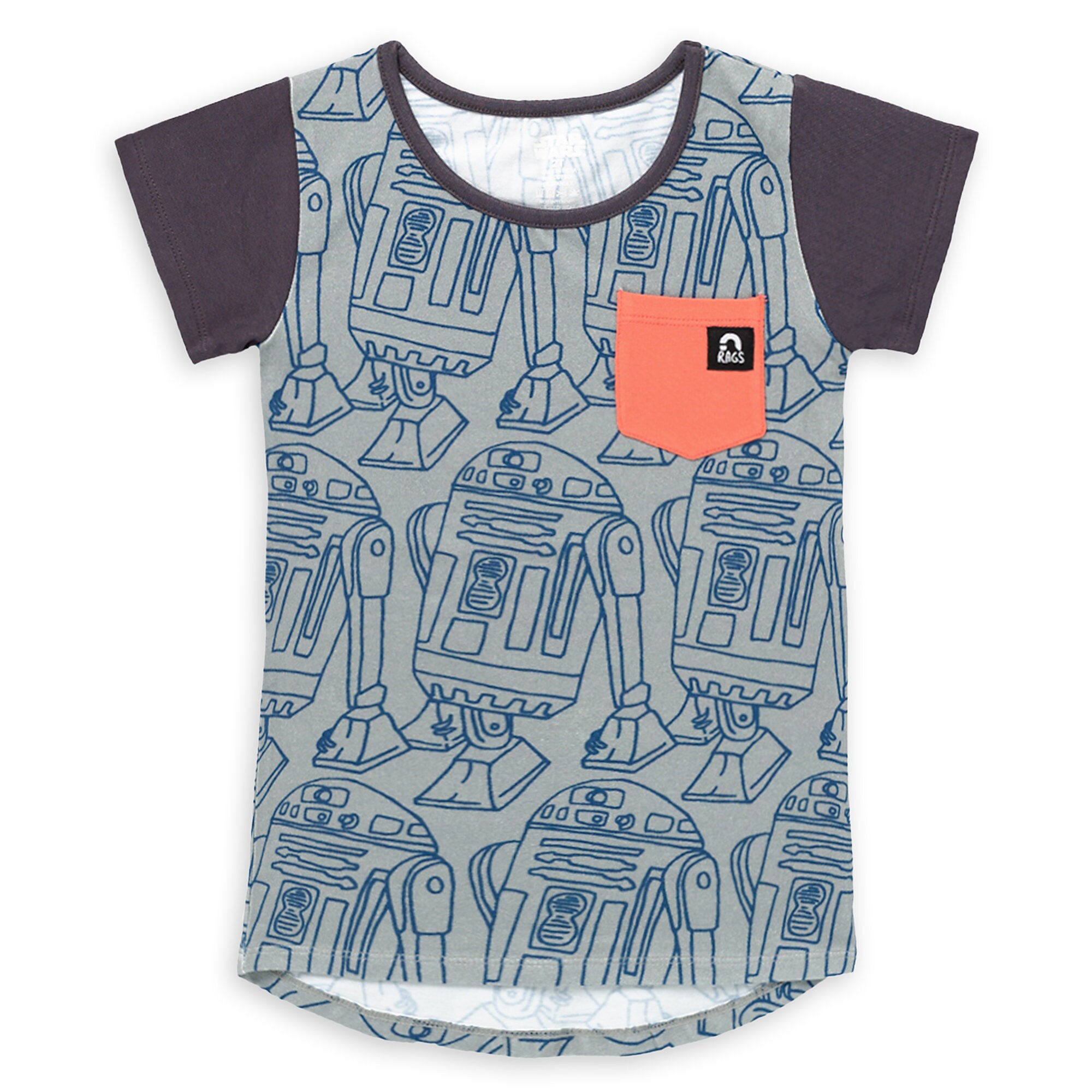 R2-D2 T-Shirt for Toddler and Kids by Rags