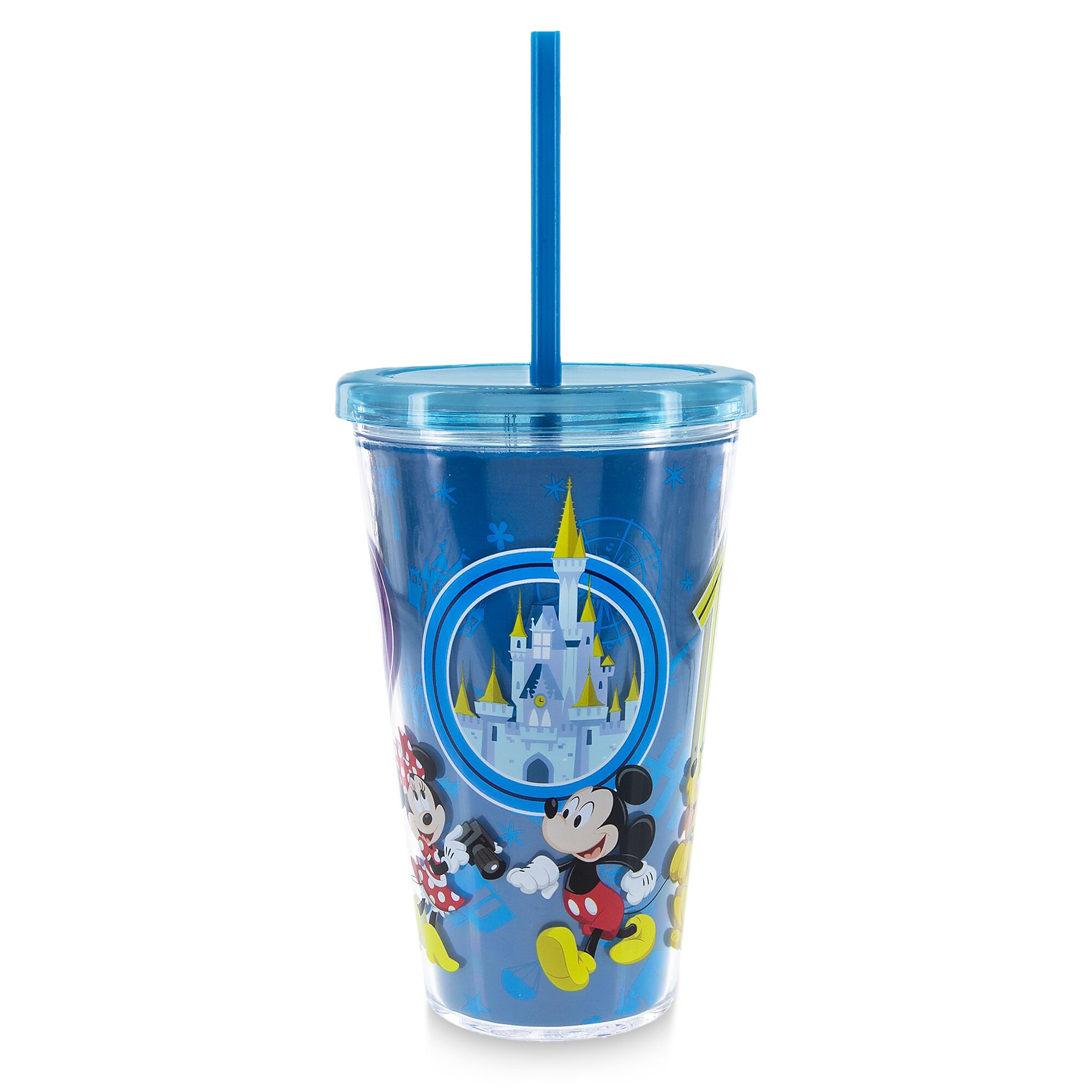 Mickey Mouse and Friends Tumbler with Straw - Walt Disney World 2019