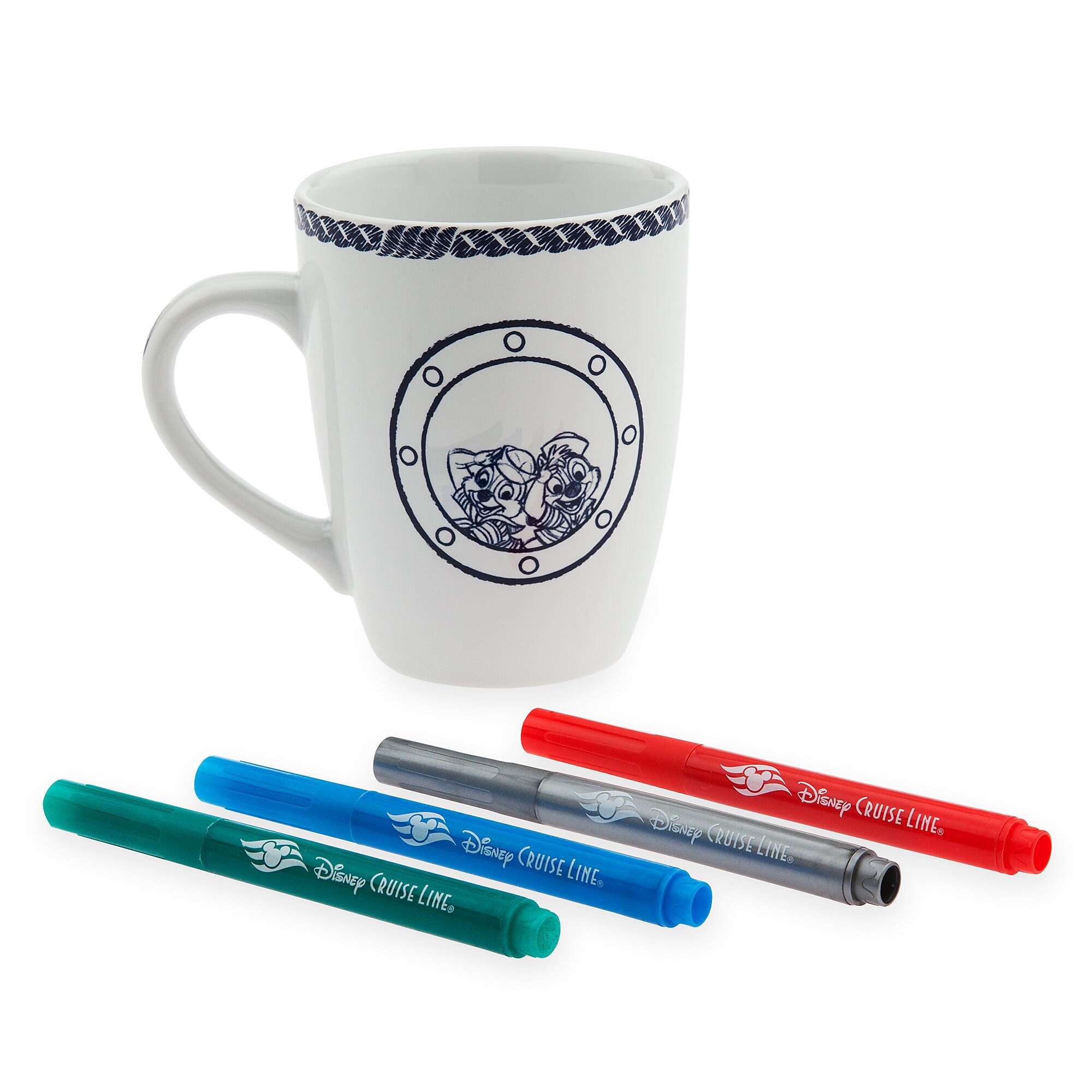 Disney Cruise Line Mug and Marker Set