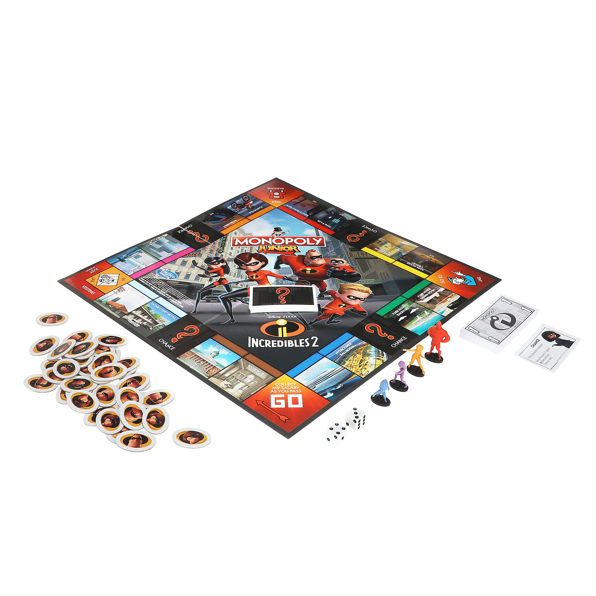 Incredibles 2 Monopoly Junior Game