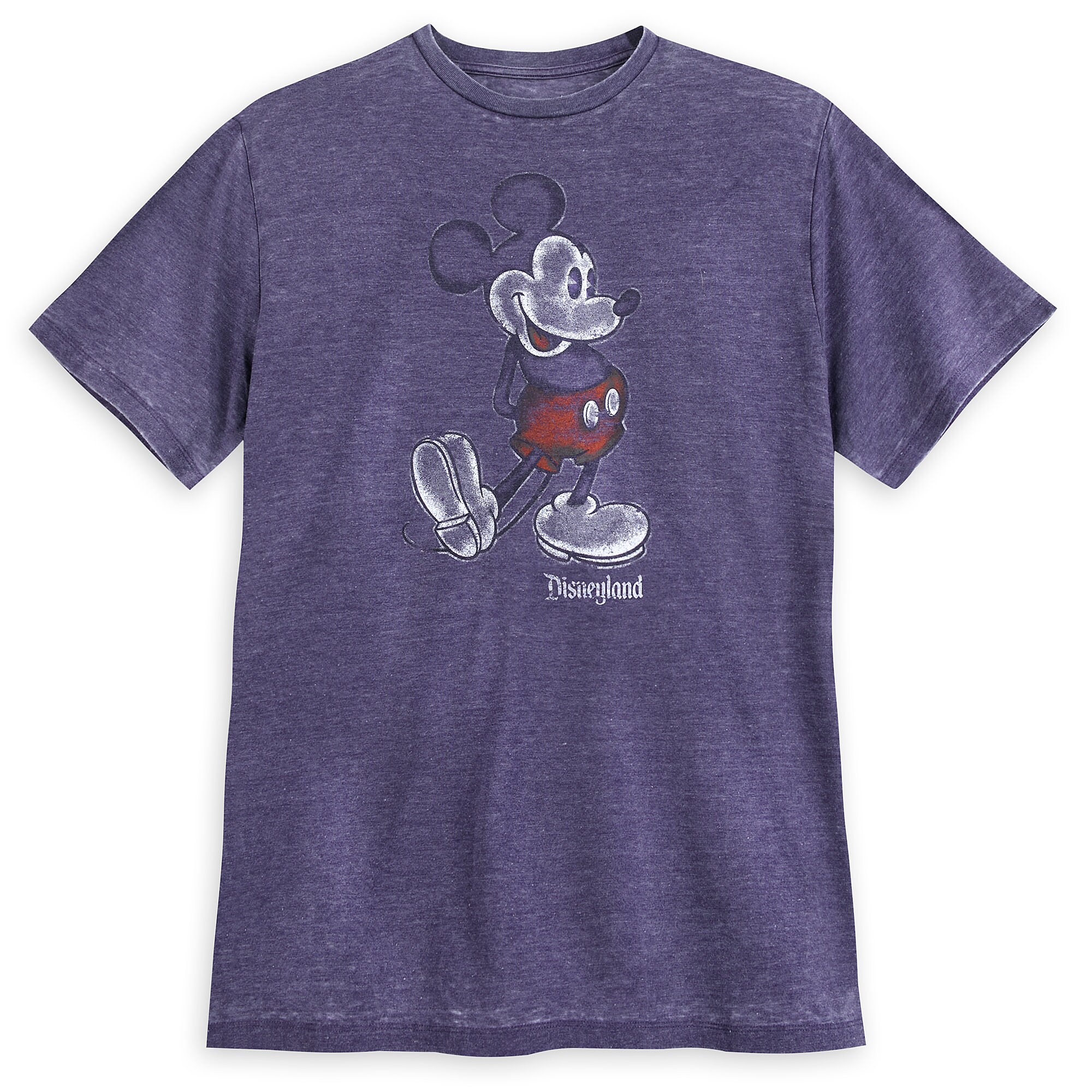 Mickey Mouse Classic T-Shirt for Men - Disneyland - Purple