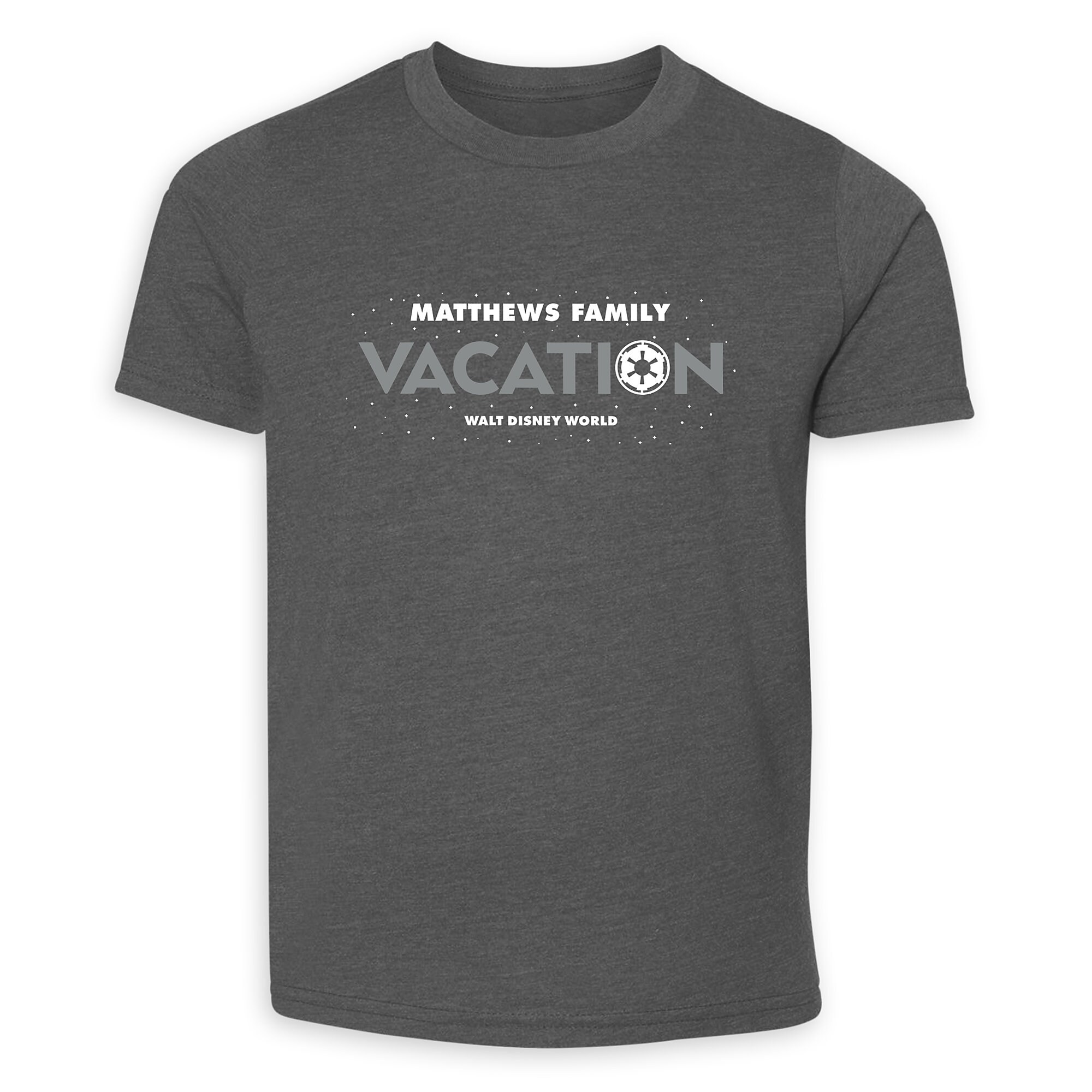 Youths' Star Wars Empire Family Vacation T-Shirt - Walt Disney World - Customized