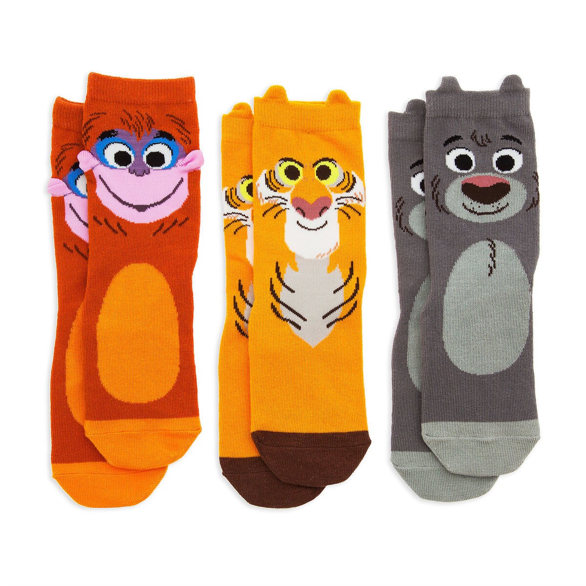 Product Image of Baloo Shere Khan and King Louie Sock Set for Kids