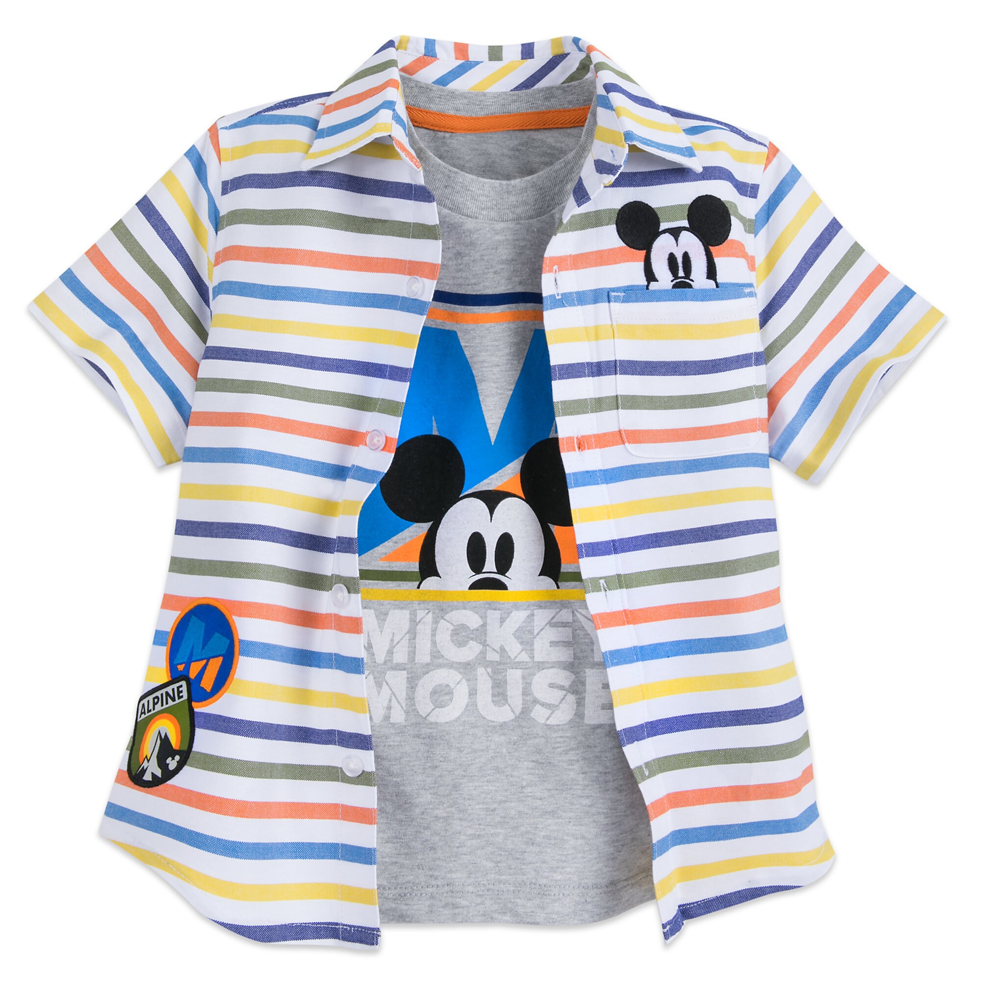 Mickey Mouse Shirt Set for Boys