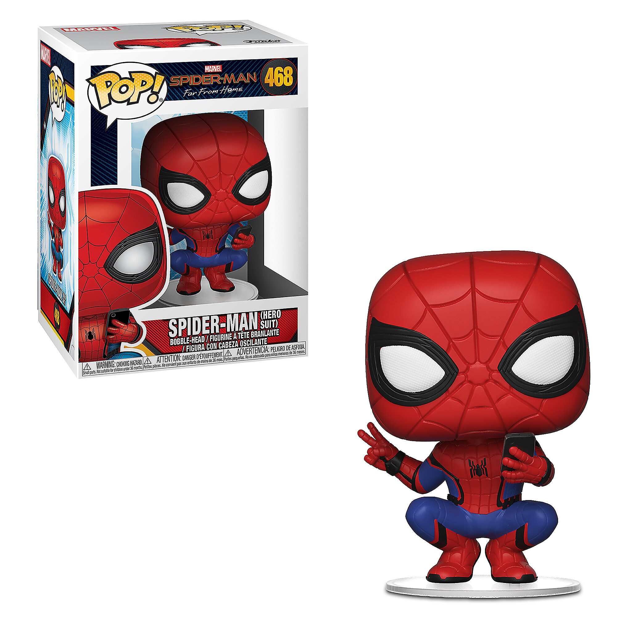 Spider-Man Hero Suit Pop! Vinyl Figure by Funko - Spider-Man: Far from Home