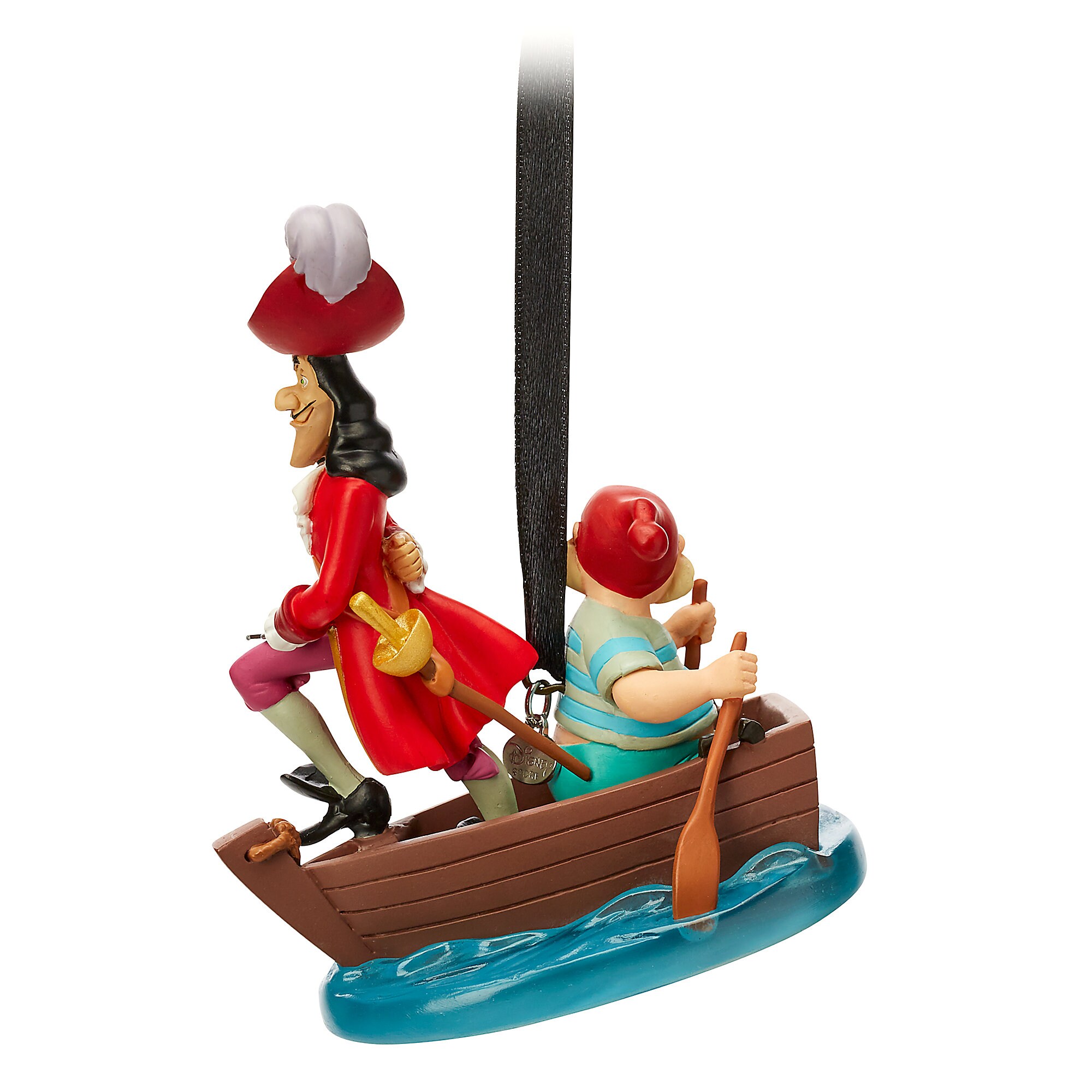 Captain Hook and Mr. Smee Sketchbook Ornament - Peter Pan