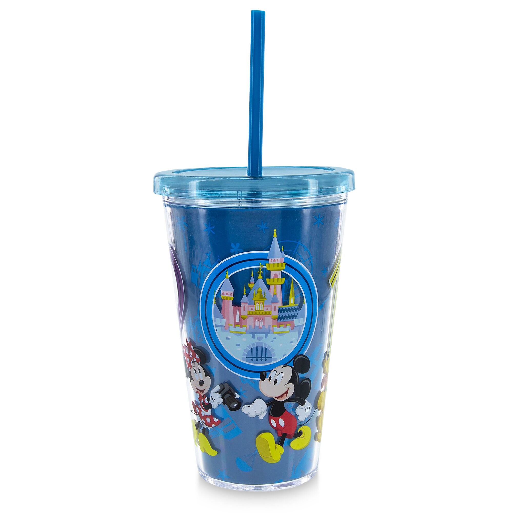 Mickey Mouse and Friends Tumbler with Straw - Disneyland 2019