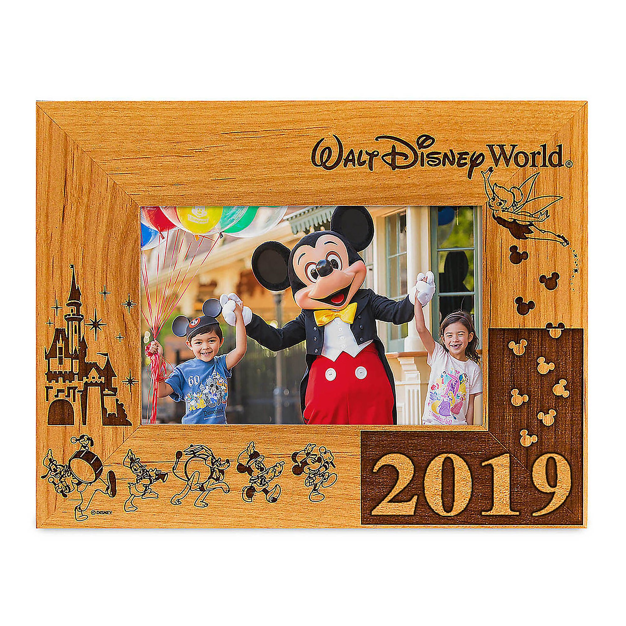 Walt Disney World 2019 Frame by Arribas - 4'' x 6'' - Personalizable