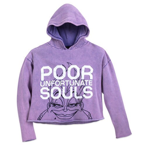 Ursula Cropped Hoodie for Women Oh My Disney shopDisney