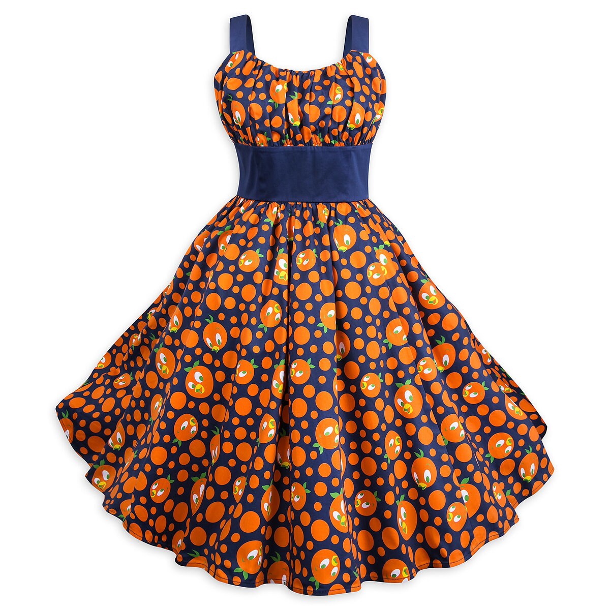 Product Image of Orange Bird Dress for Women # 1