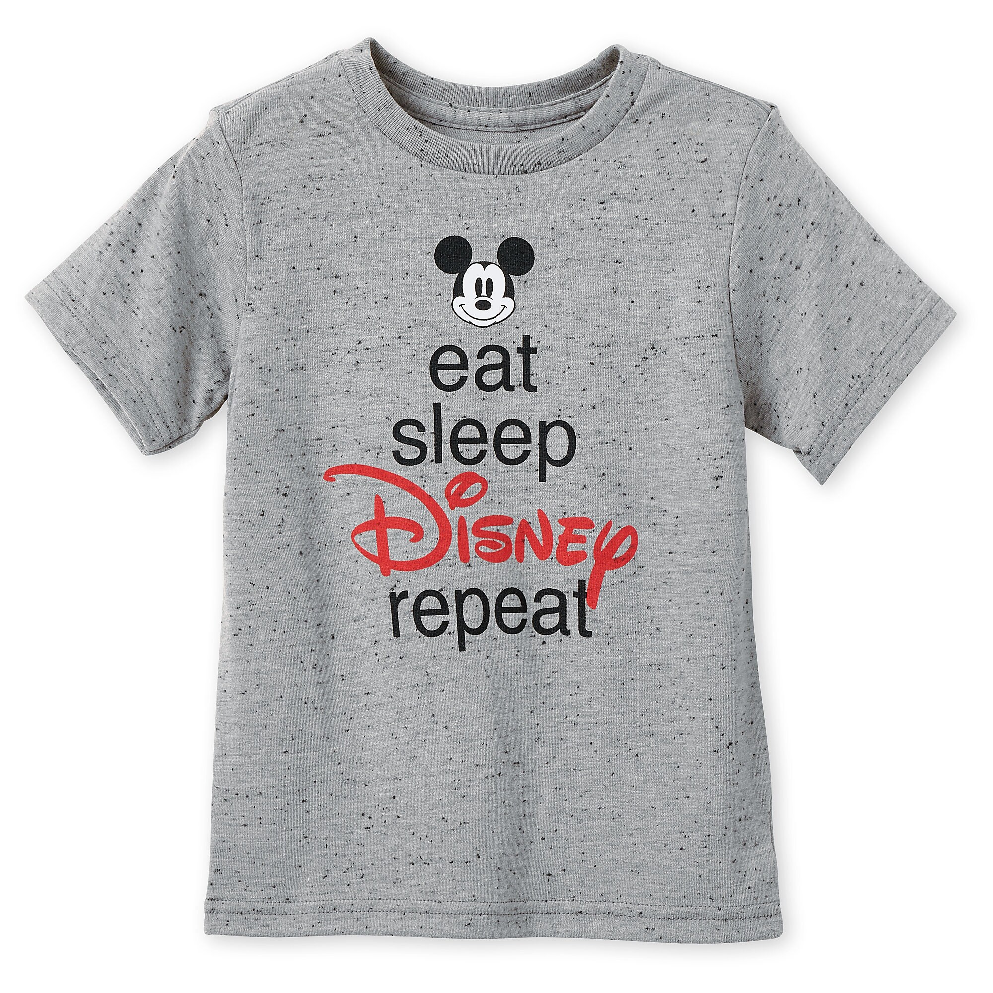 Mickey Mouse ''Eat Sleep Disney'' T-Shirt for Boys