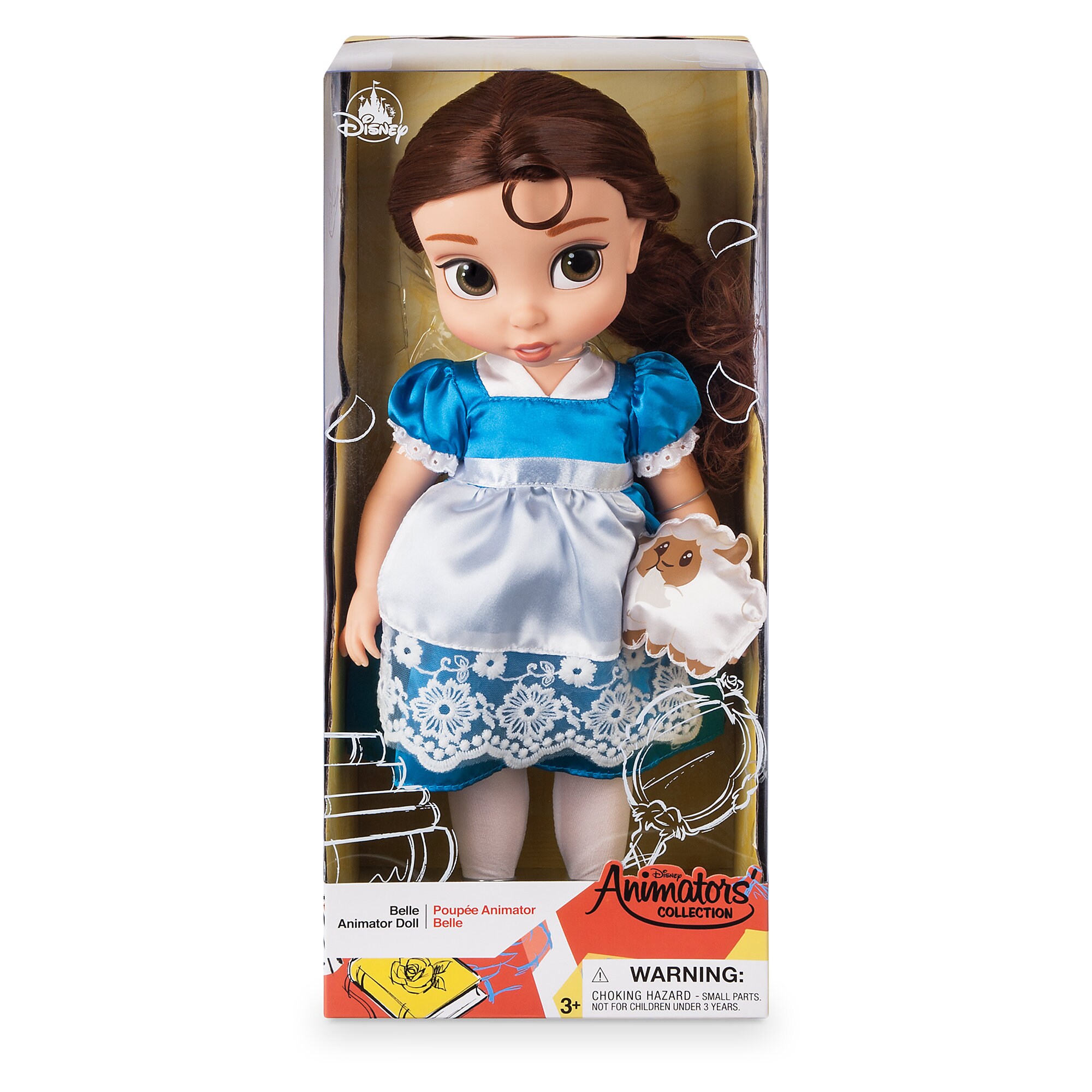 Disney Animators' Collection Belle Doll - Beauty and the Beast - 16''