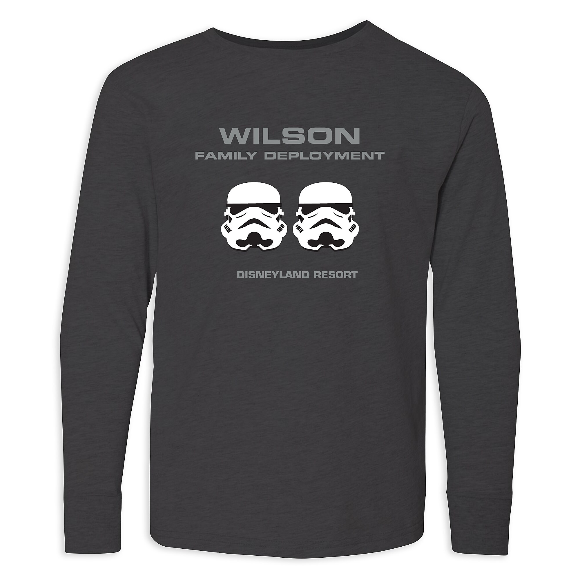 Youths' Star Wars Stormtrooper Family Deployment Long Sleeve T-Shirt - Disneyland - Customized