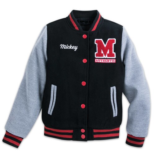 Mickey Mouse Letterman Jacket for Kids | shopDisney
