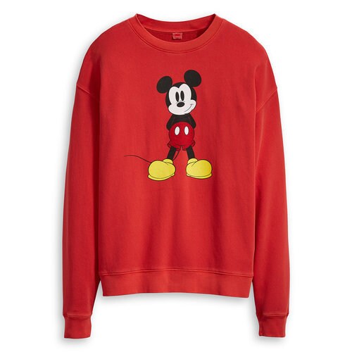Mickey Mouse Sweatshirt for Women by Levi's - Red