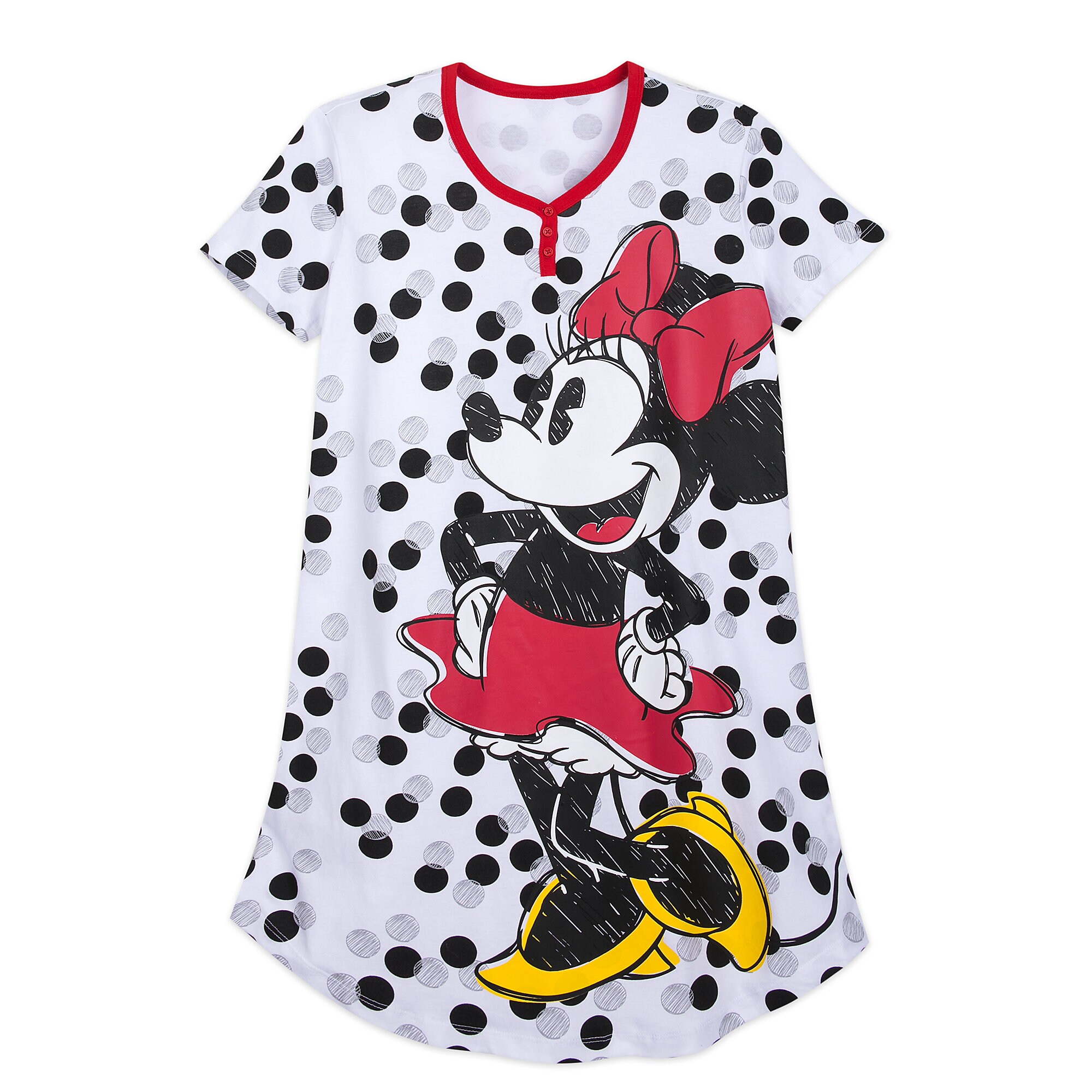 Minnie Mouse Polka Dot Nightshirt for Women
