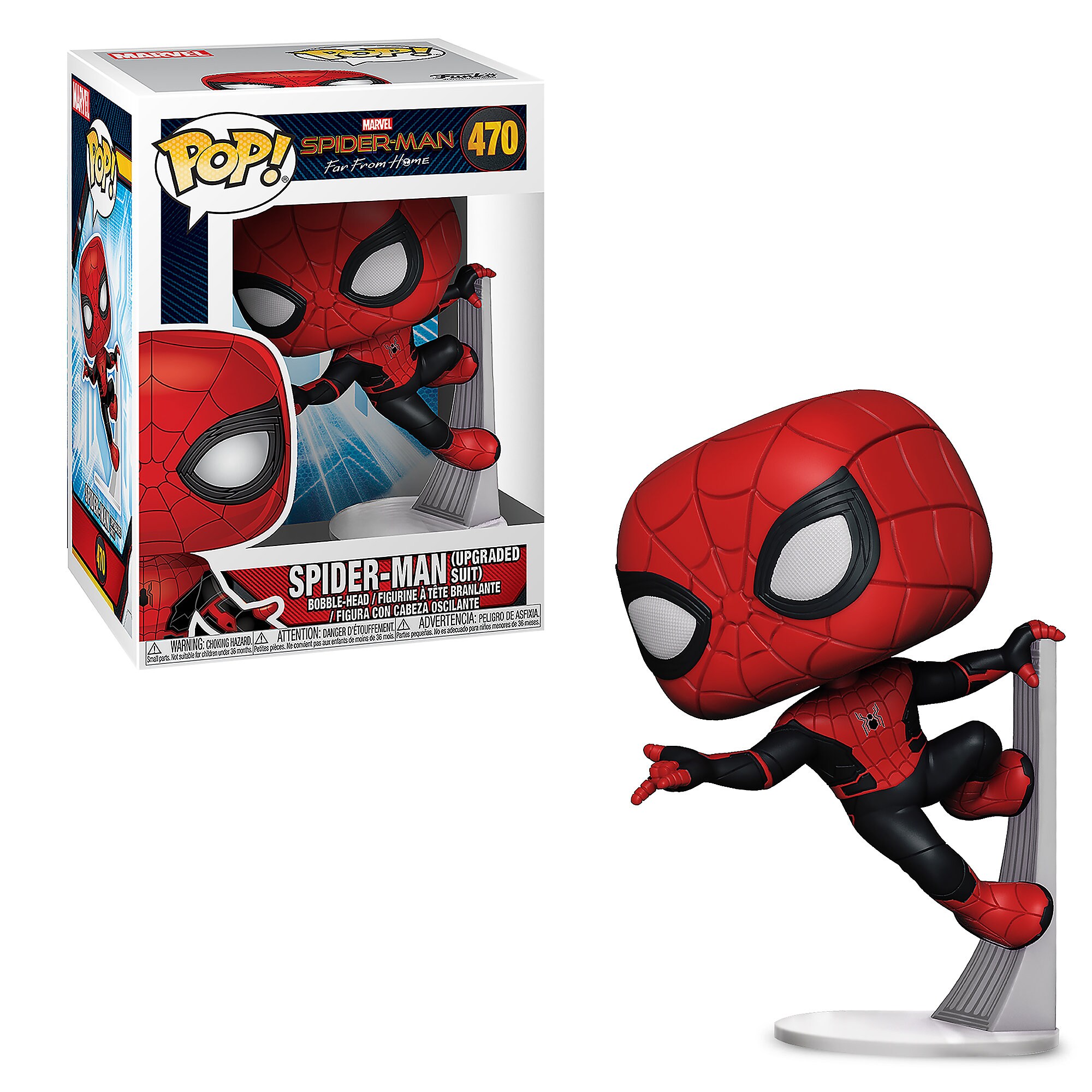 Spider-Man Upgraded Suit Pop! Vinyl Figure by Funko - Spider-Man: Far from Home