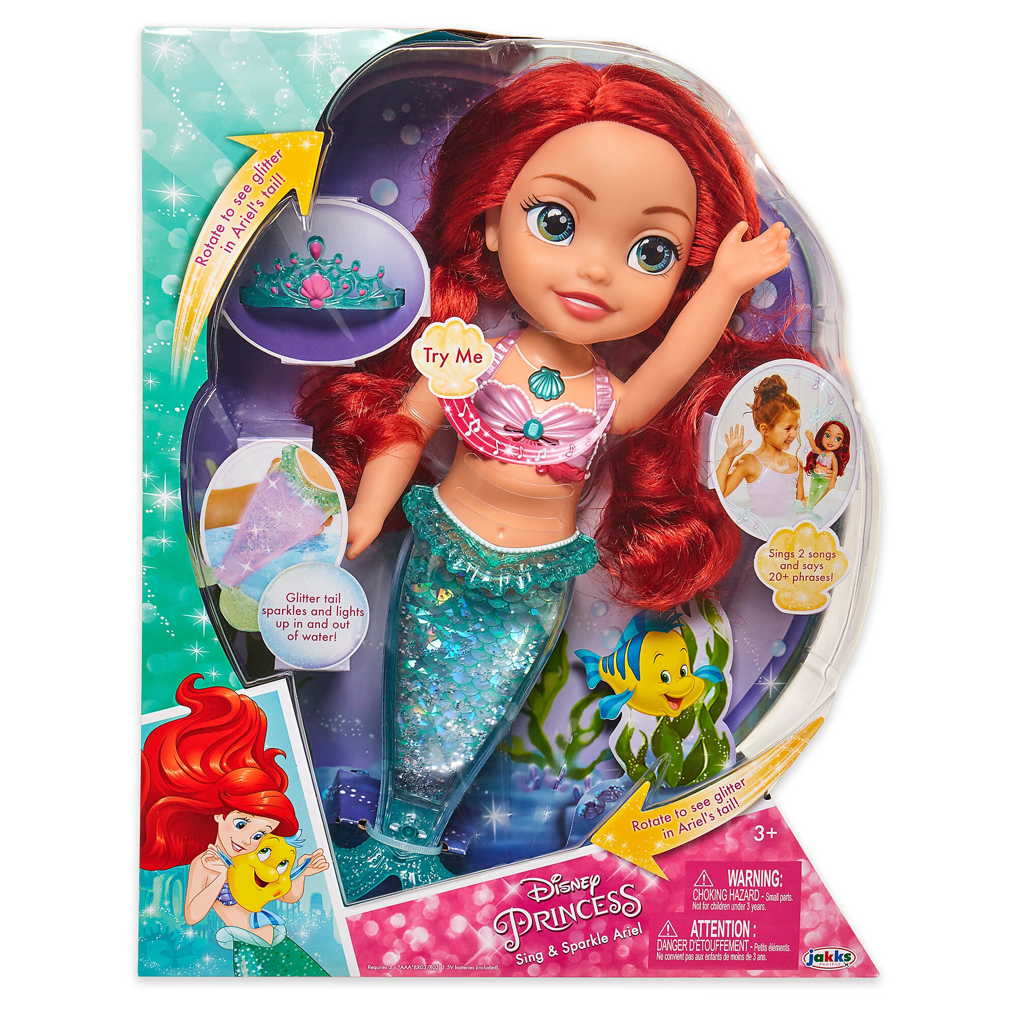 Ariel Sing and Sparkle Doll - The Little Mermaid