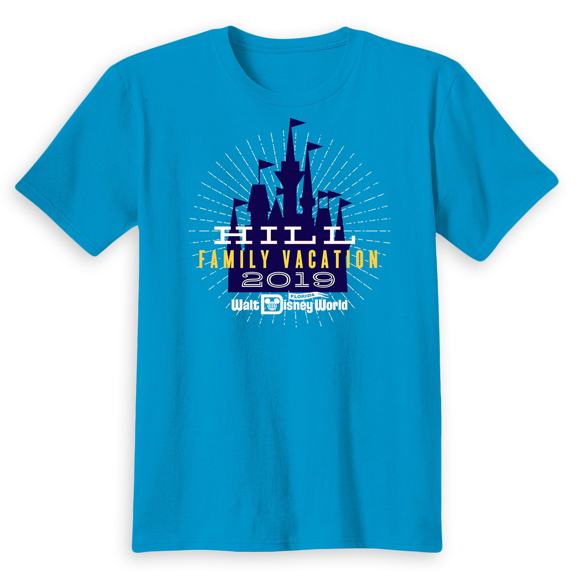 Kids' Cinderella Castle Family Vacation T-Shirt - Walt Disney World - 2019 - Customized