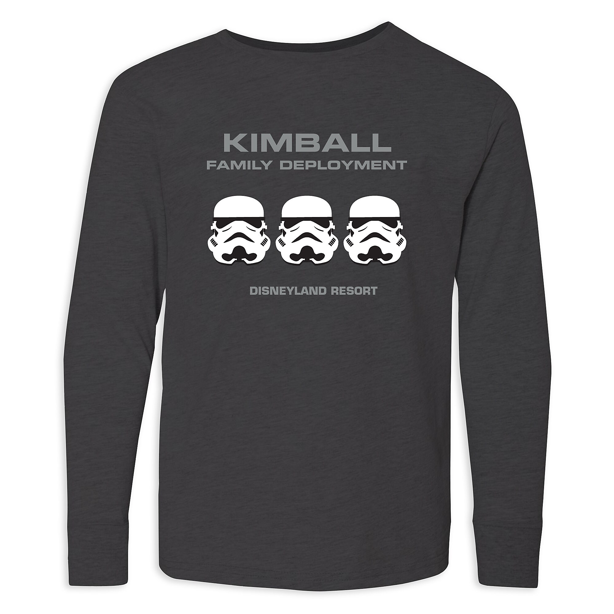 Youths' Star Wars Stormtrooper Family Deployment Long Sleeve T-Shirt - Disneyland - Customized