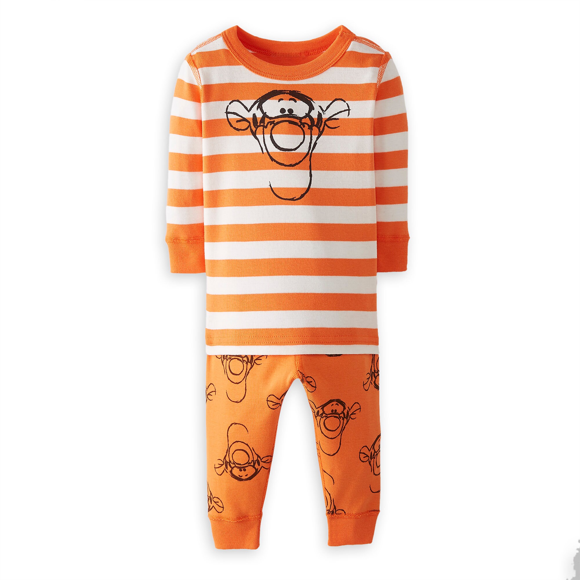 Tigger Organic Long John Pajama Set for Baby by Hanna Andersson
