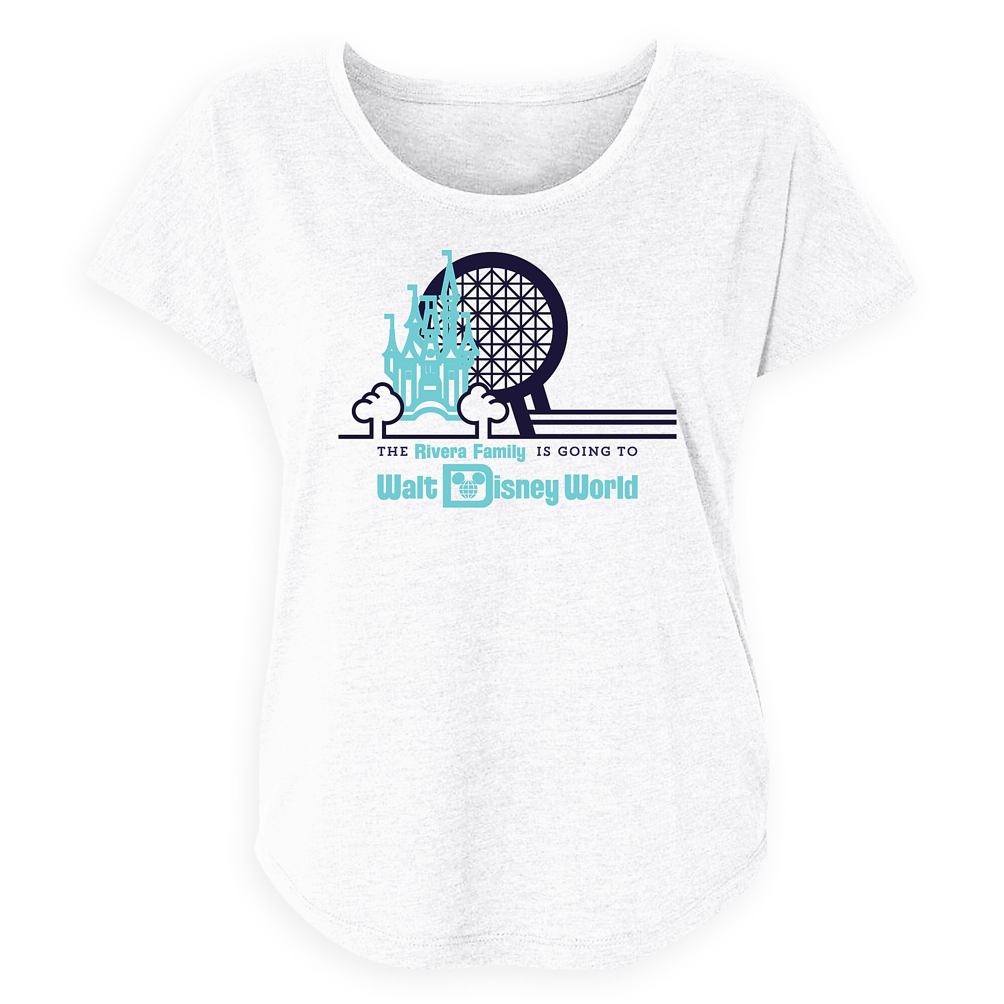 Women's Magic Kingdom and Epcot T-Shirt - Walt Disney World - Customized