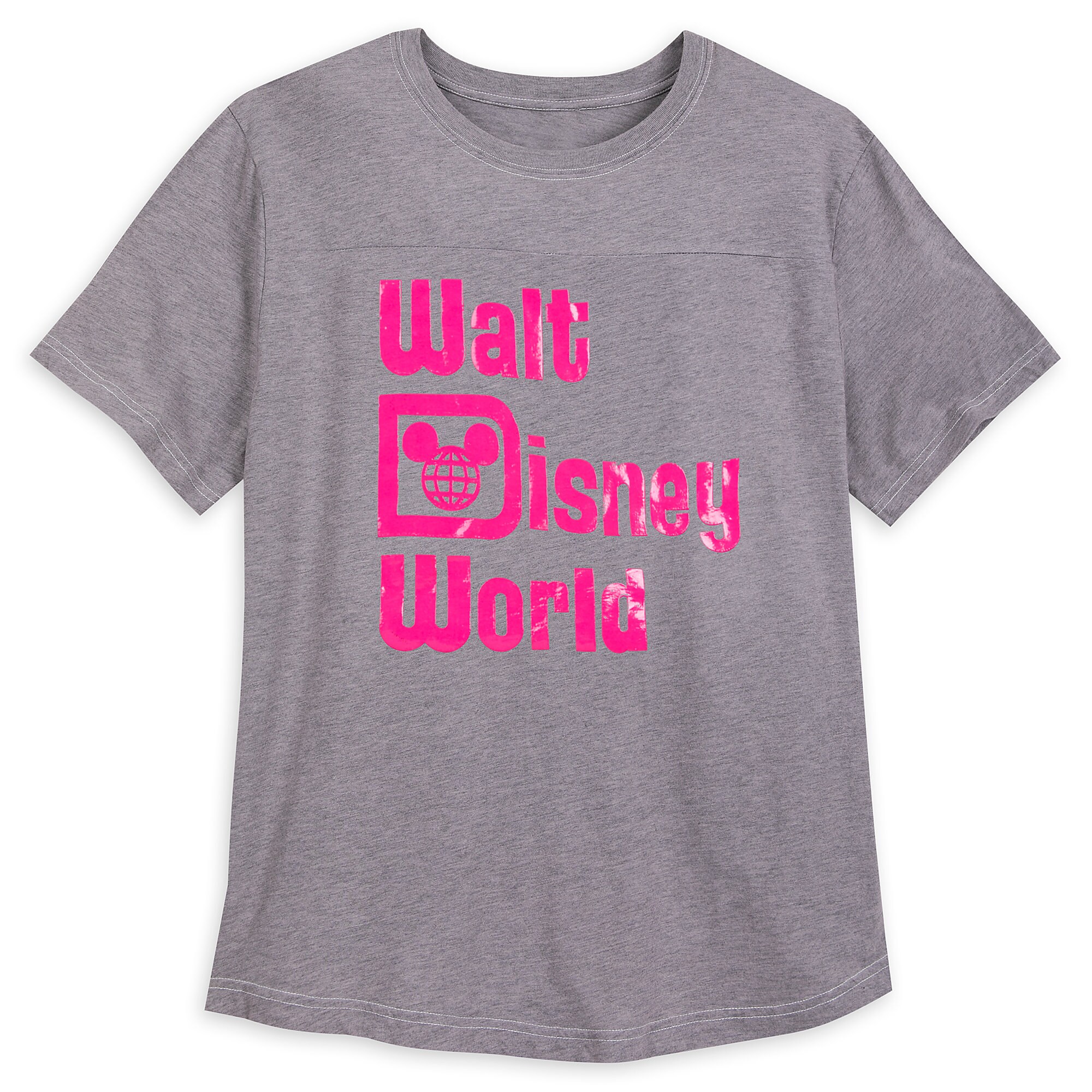 Walt Disney World Logo T-Shirt for Men - Imagination Pink