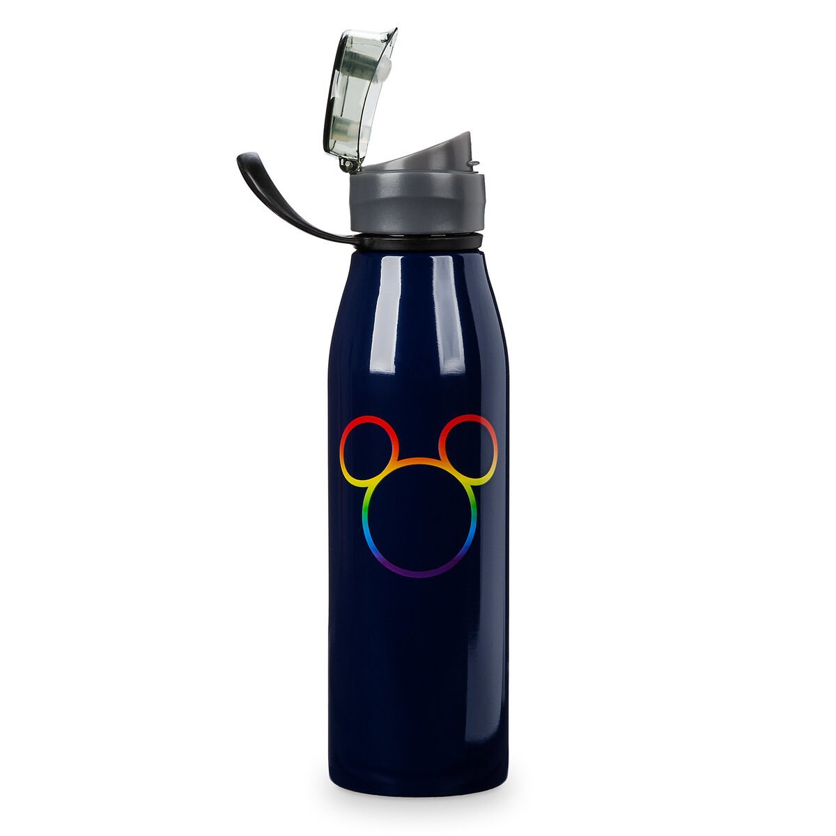 Product Image of Rainbow Mickey Collection Stainless Steel Water Bottle # 1