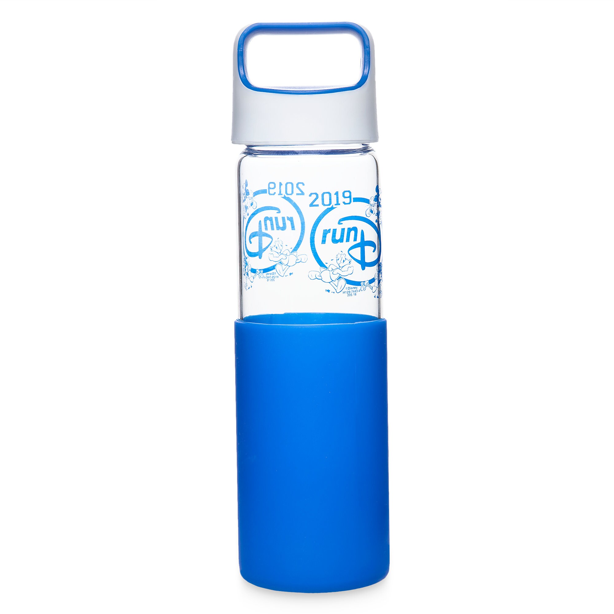 Mickey Mouse and Friends runDisney Glass Water Bottle - 2019