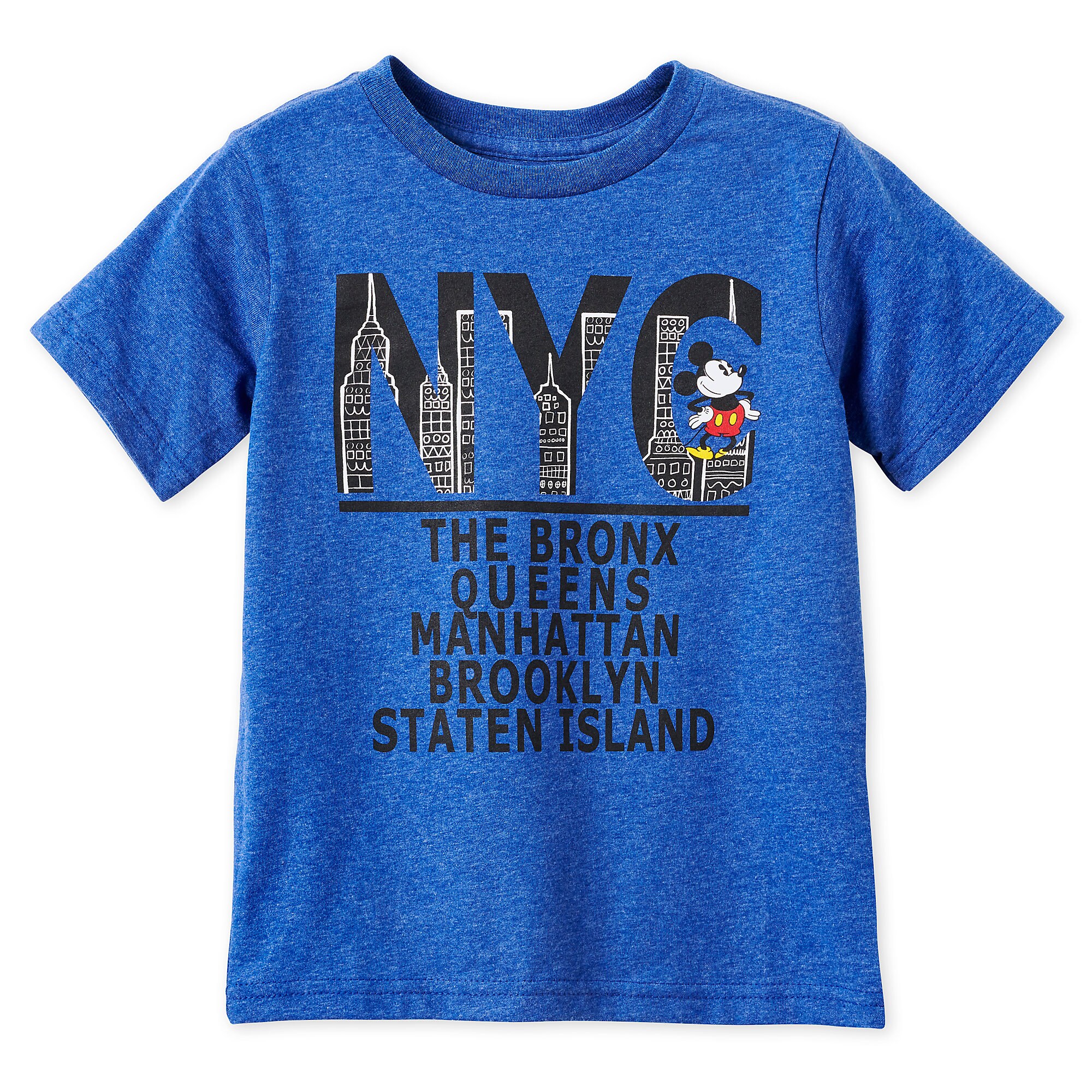 Mickey Mouse New York Boroughs T-Shirt for Boys