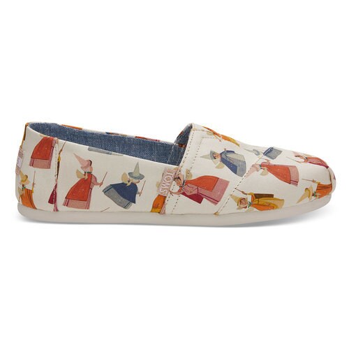 Flora, Fauna, and Merryweather Shoes for Women by TOMS - Sleeping ...