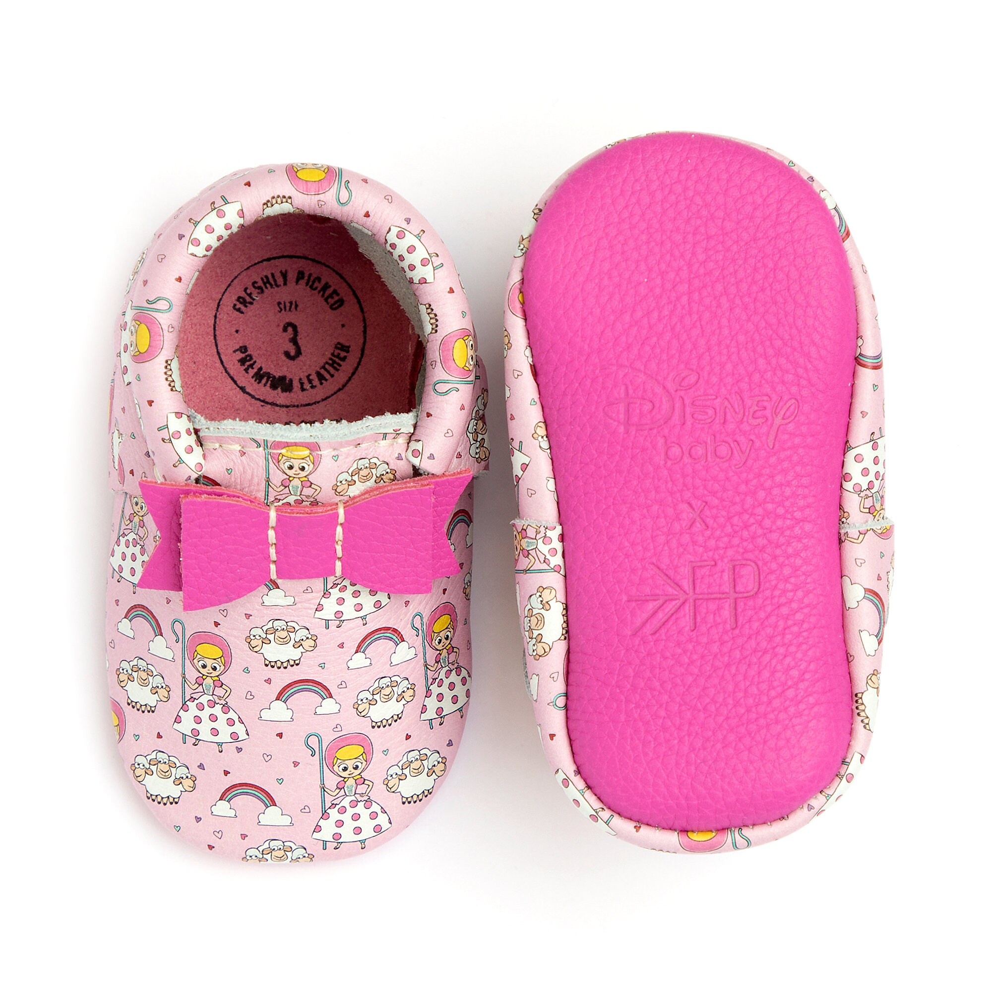 Bo Peep Moccasins for Baby by Freshly Picked