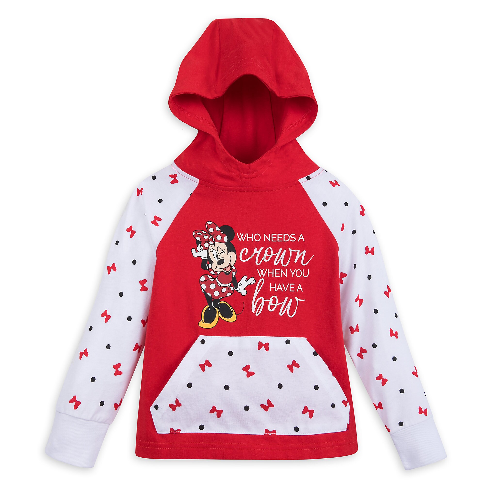 Minnie Mouse Long Sleeve Hooded T-Shirt for Toddlers