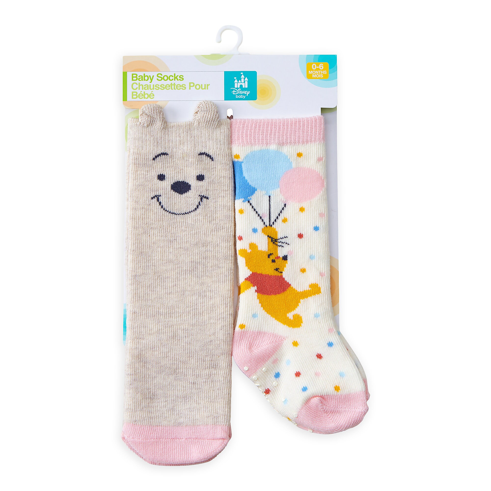 Winnie the Pooh Socks Set for Baby - 2-Pack