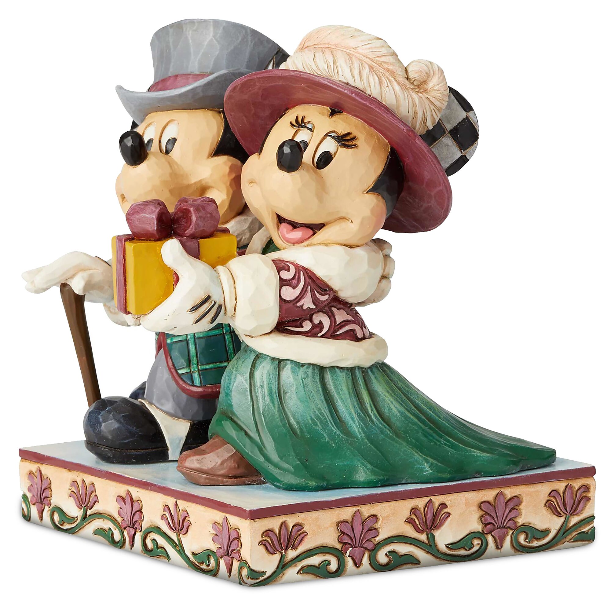 Mickey and Minnie Mouse Victorian Figure by Jim Shore