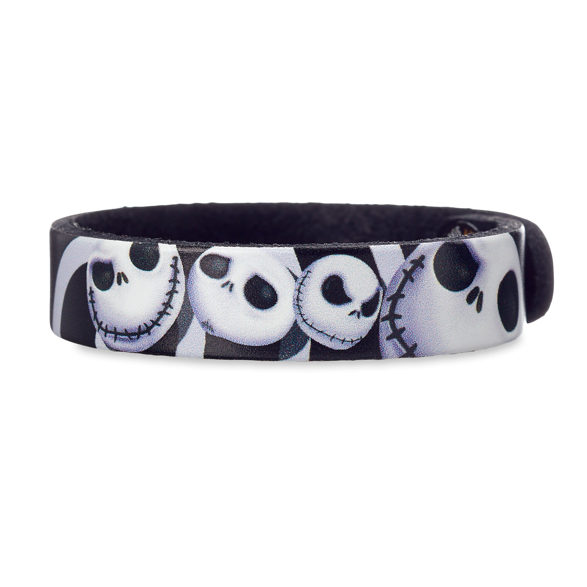 Tim Burton's The Nightmare Before Christmas Leather Bracelet - Personalizable
