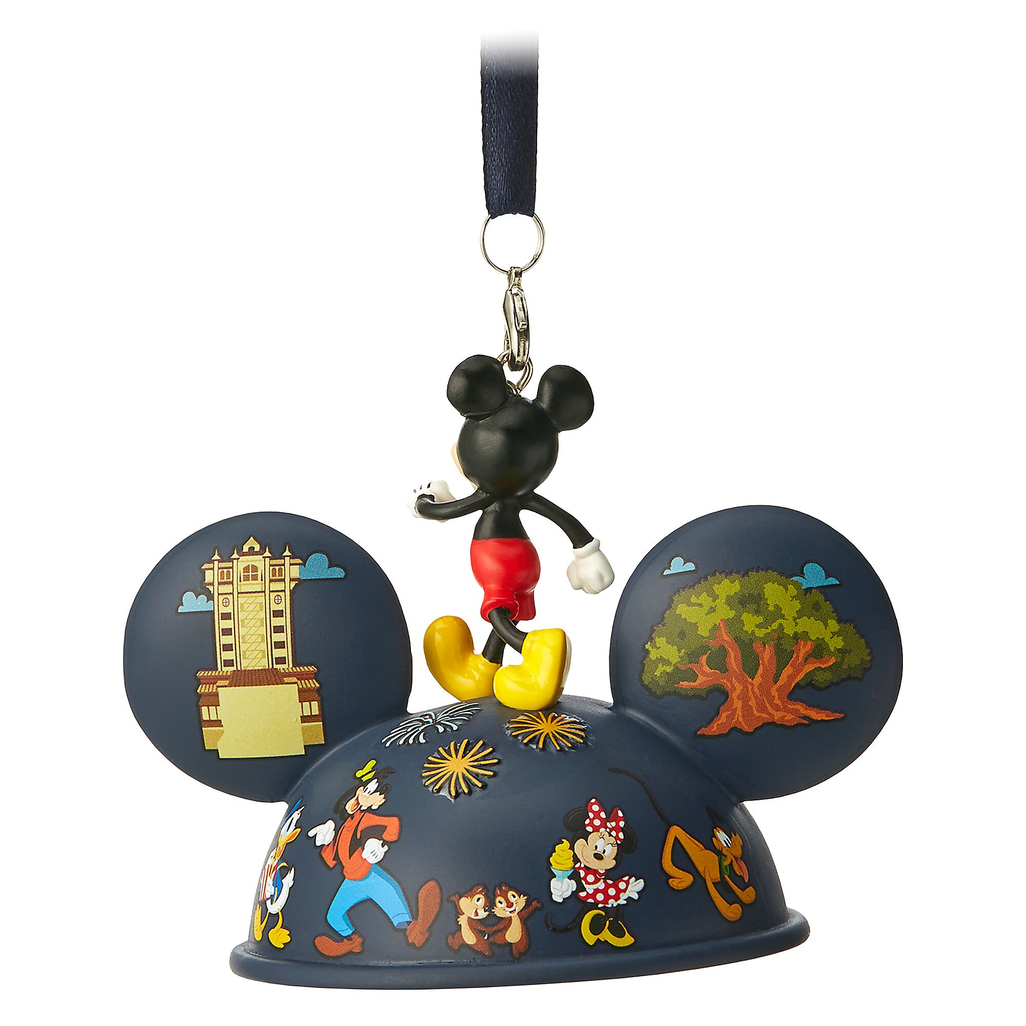 Mickey Mouse Light-Up Ear Hat Ornament - Walt Disney World 2019